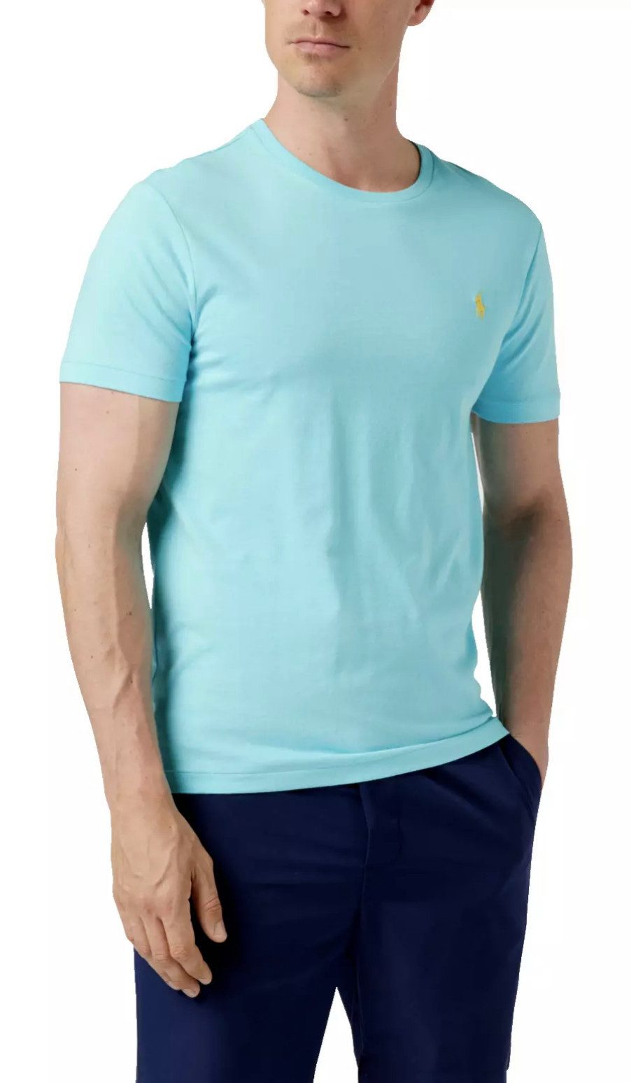 Polo Ralph Lauren T-Shirt Custom Slim Fit Pony gestickte Pony-Logo auf der günstig online kaufen