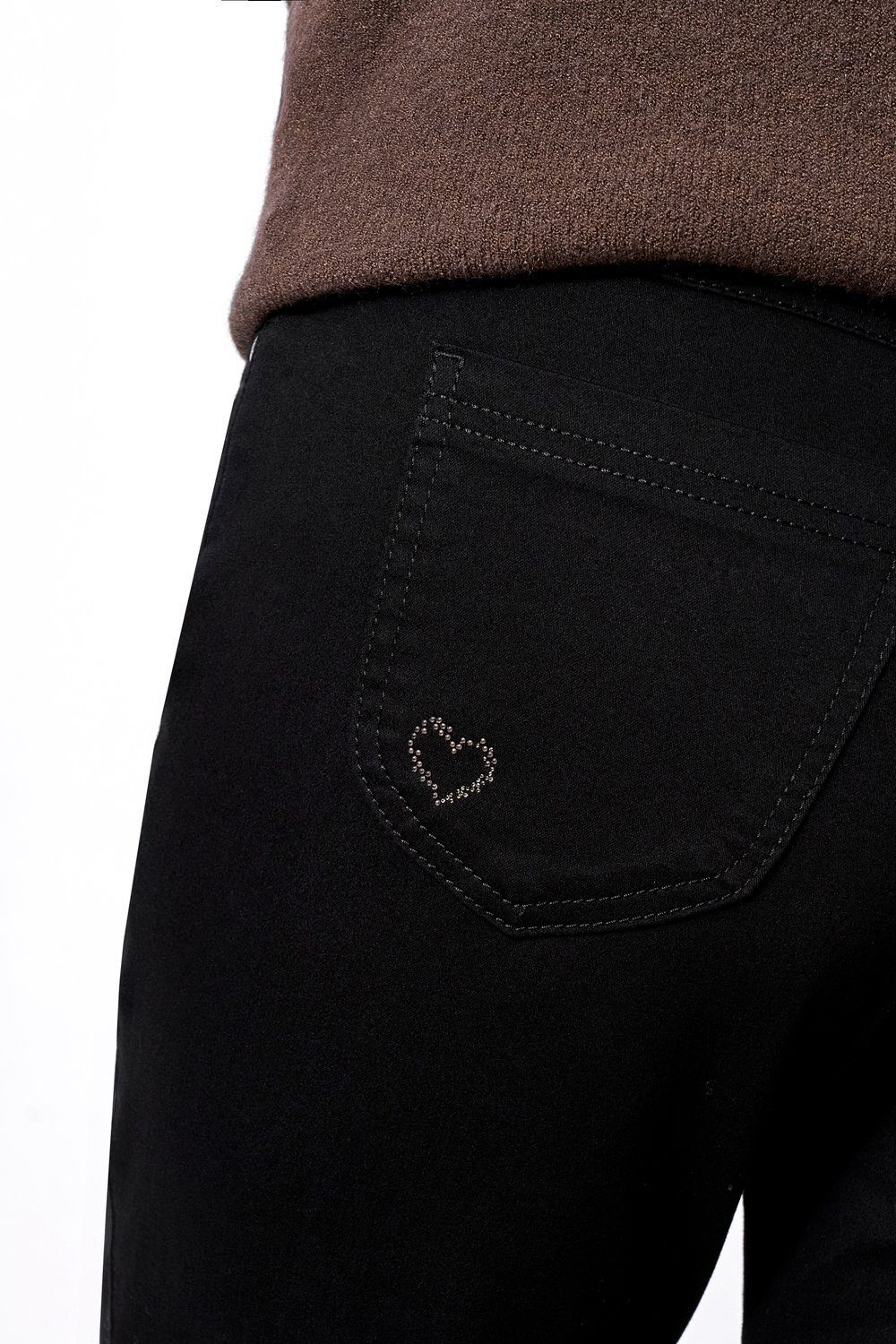 Relaxed by TONI in schwarz 891 My Passform - Love 5-Pocket-Hose legerer