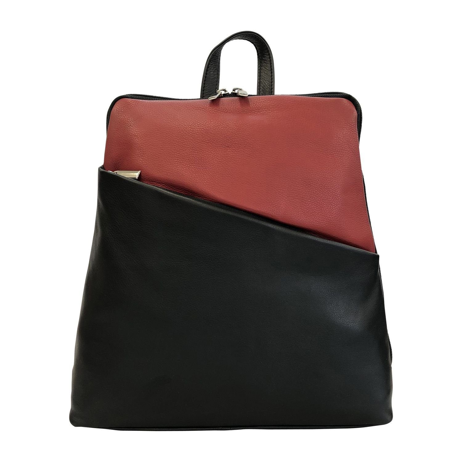 Cinino Cityrucksack Carlotta, Lederrucksack günstig online kaufen