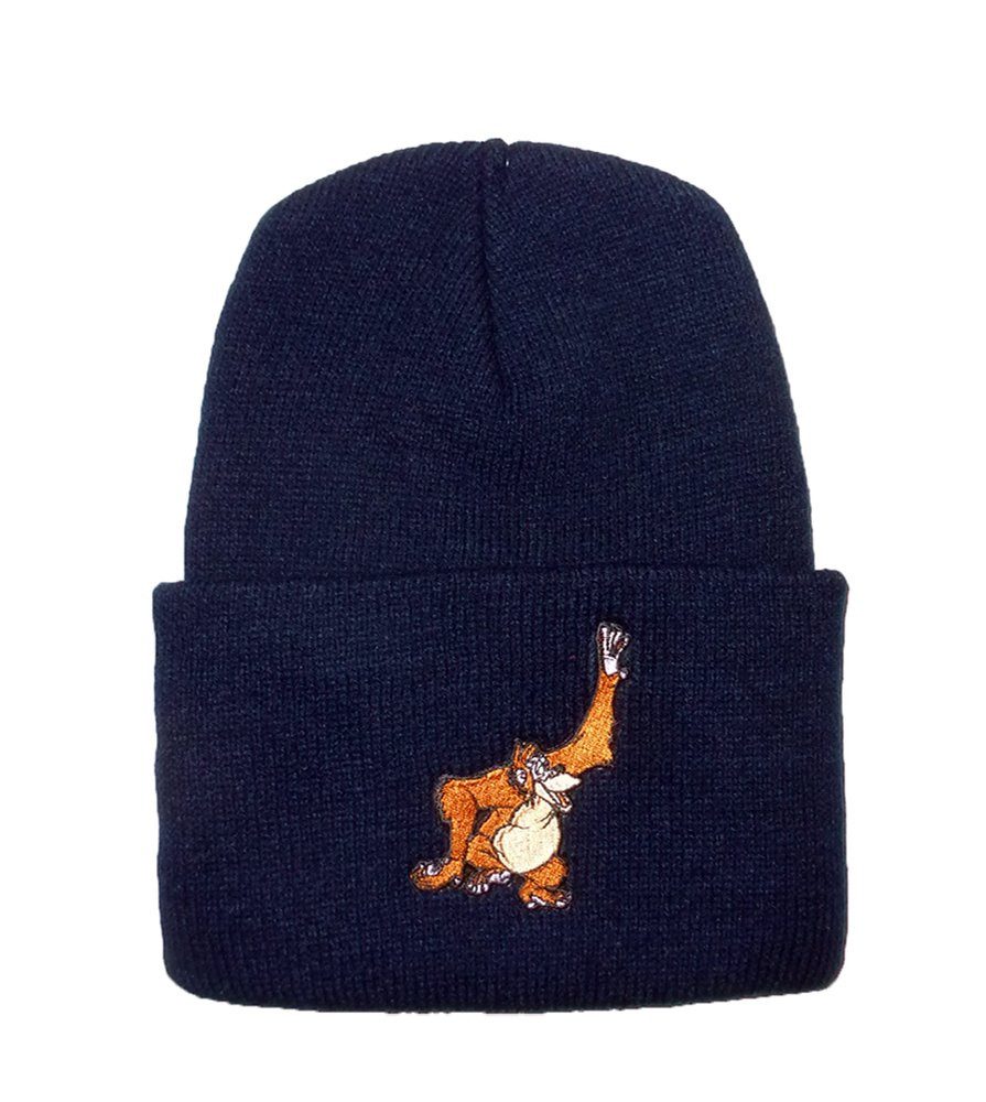 King Kameha Beanie Wintermütze Disney King Loui, Blau mit lizenzierter Stickerei
