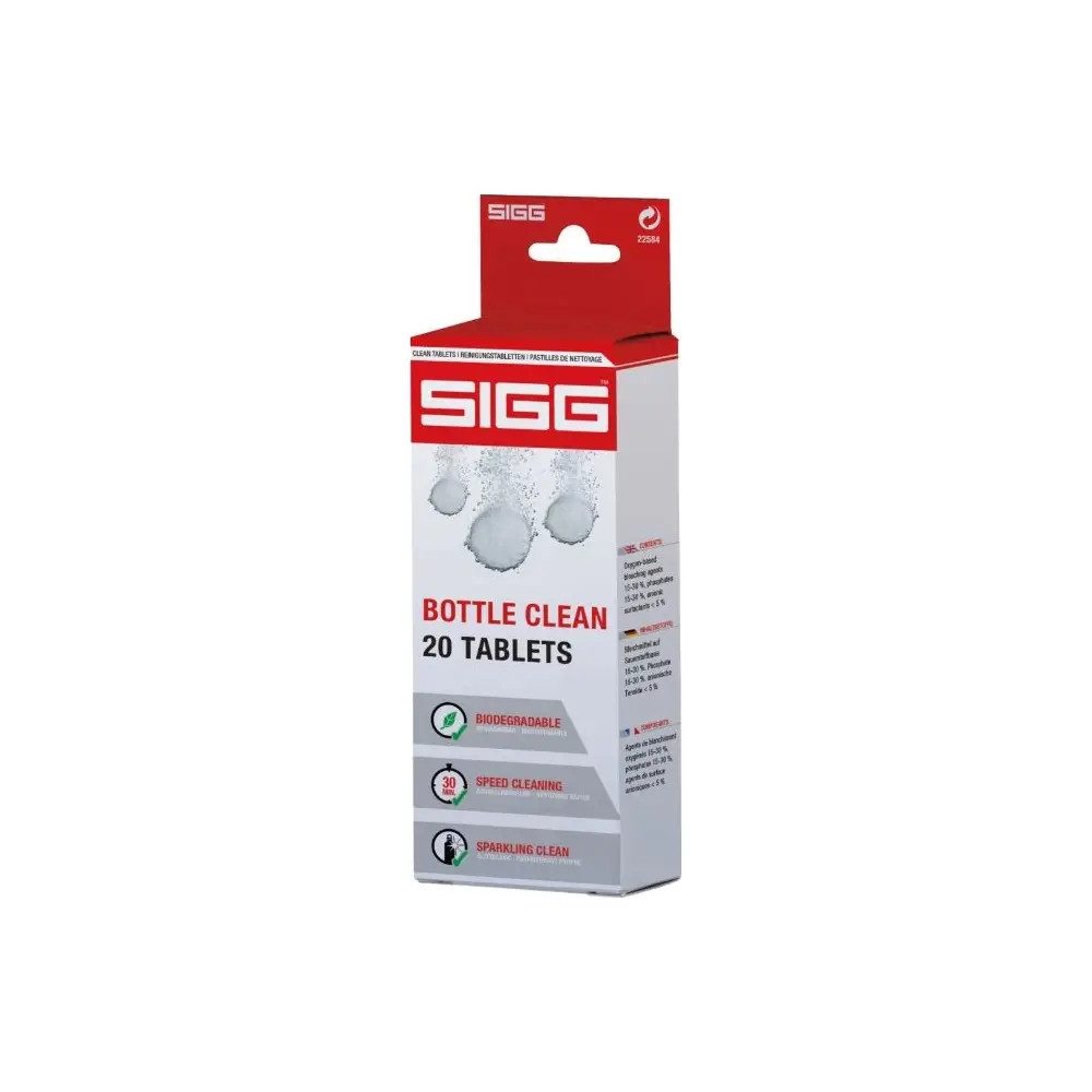 Sigg Trinkflasche SIGG Bottle Clean 20 Tablets