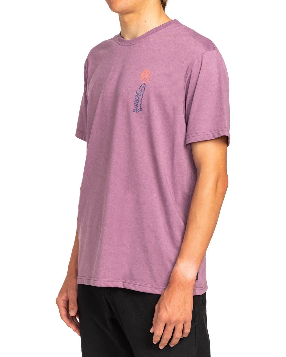 Washed Wine Short-sleeve Balance Billabong T-Shirt M Herren Billabong