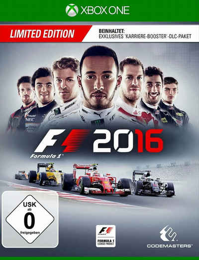 XBOX one Formel 1 2016 Limited Edition Xbox One