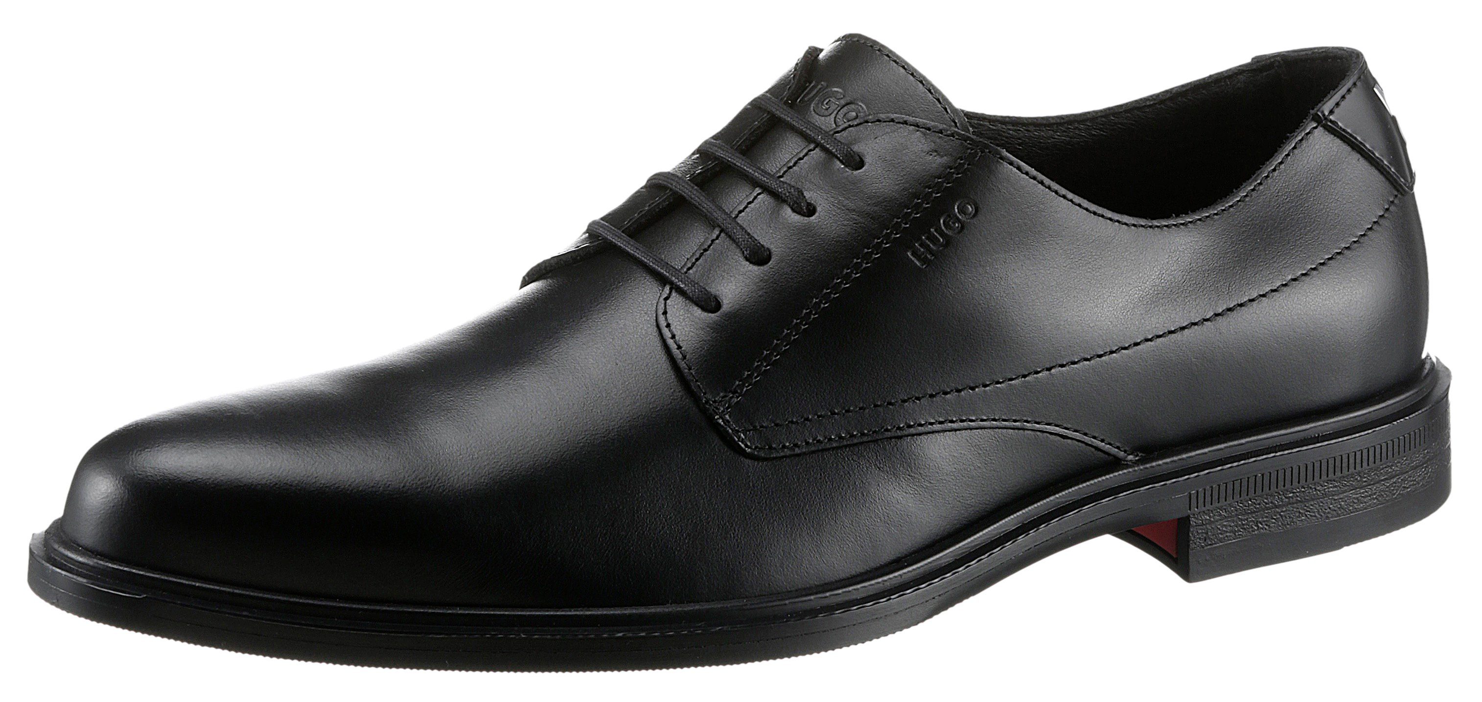 HUGO Kerr_Derb Schnürschuh in elegantem Look, Freizeitschuh, Halbschuh, Schnürschuh