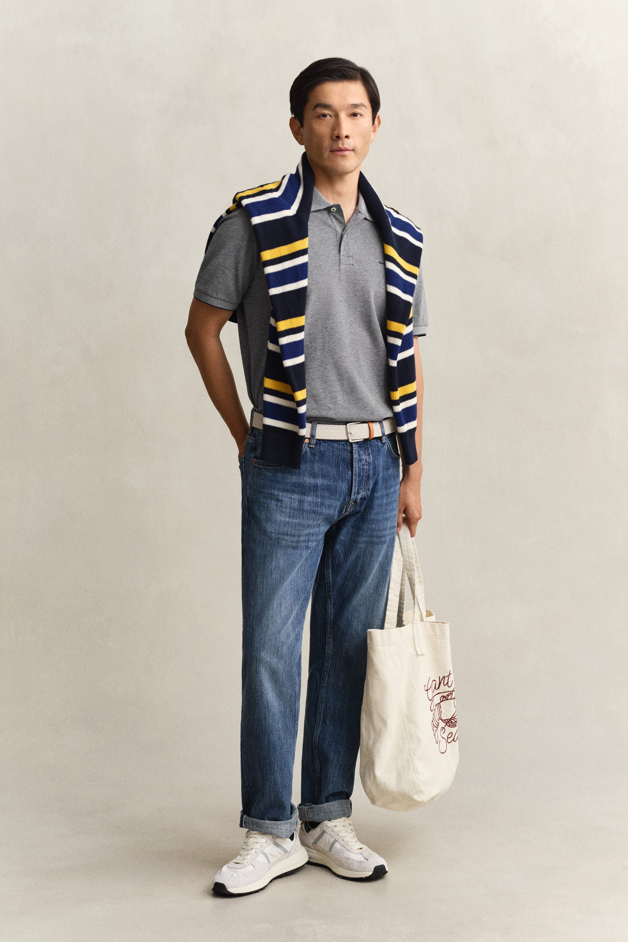 Gant Poloshirt 2 TONE Regular fit mit Polokragen