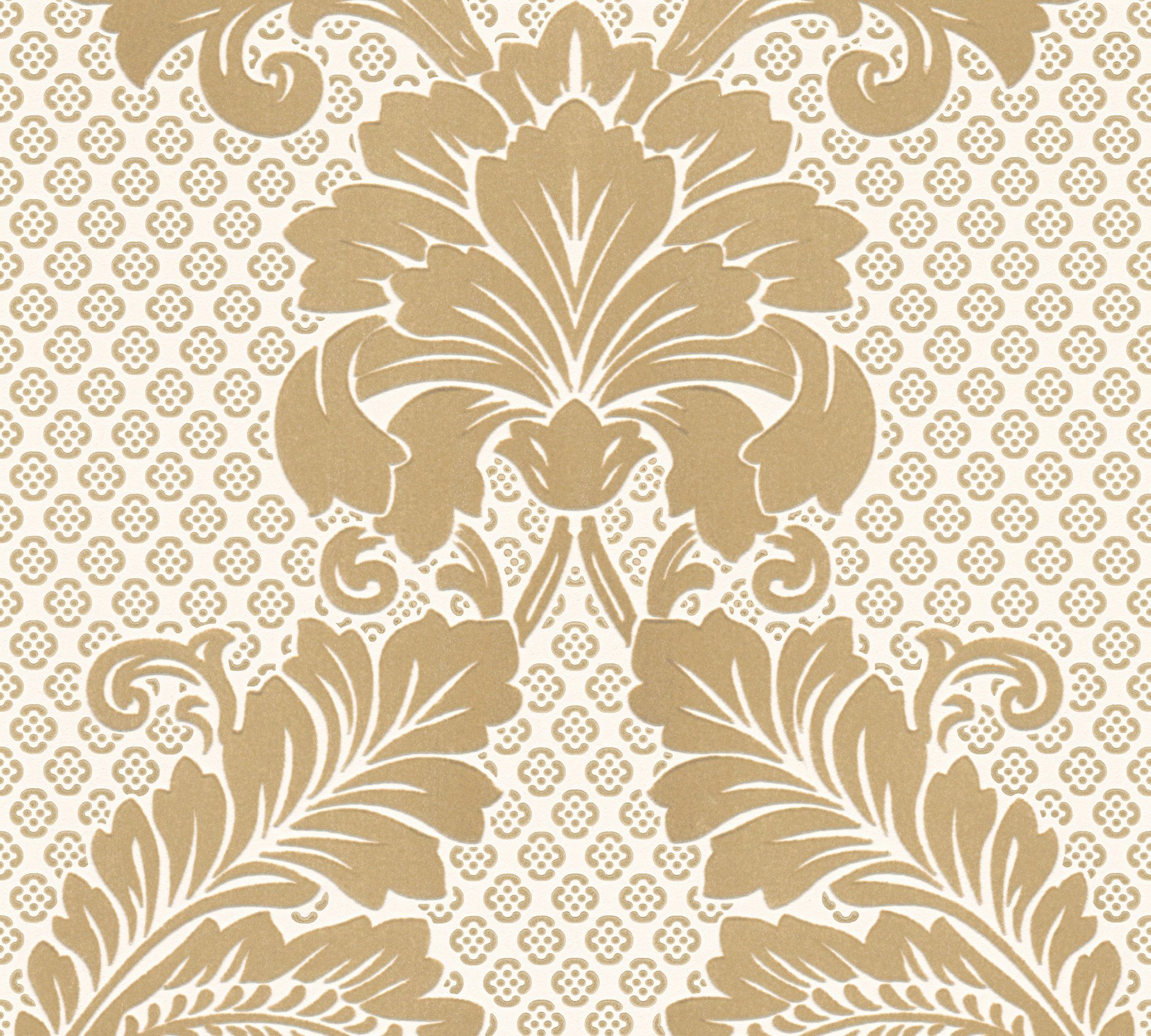 Architects Paper Vliestapete Luxury wallpaper, beflockt, Barock, gemustert, ornamental, Ornament Tapete Barock Tapeten Wohnzimmer Schlafzimmer Küche Flur Büro