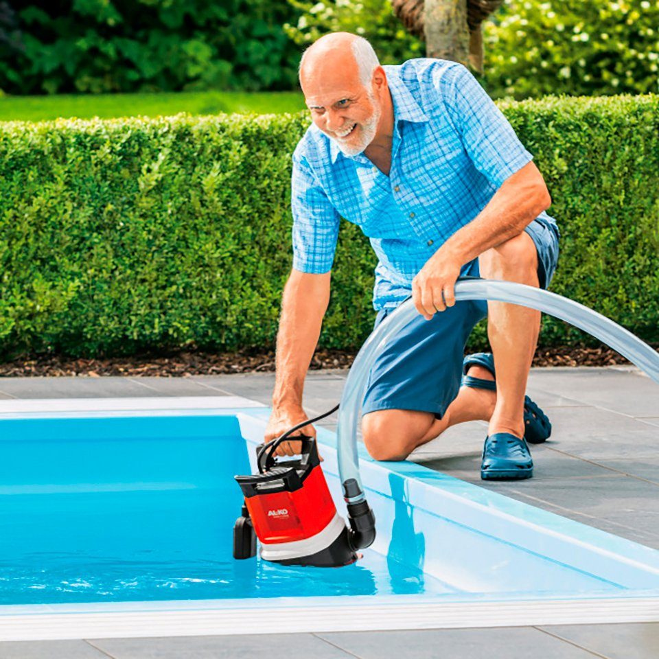 AL-KO Tauchpumpe TWIN 11000 Premium, 13.500 l/h max. Fördermenge