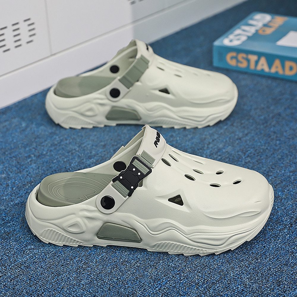 HUSK'SWARE Bequeme Gartenschuhe mit Schnalle Clog (Verstellbarer Fersenriemen mit Schnalle, Vielseitig einsetzbar) Stylisches und sportliches Design Stoßdämpfen – Bild 3 von 5