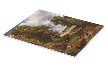 Posterlounge Forex-Bild John Constable, Das Kornfeld, Malerei