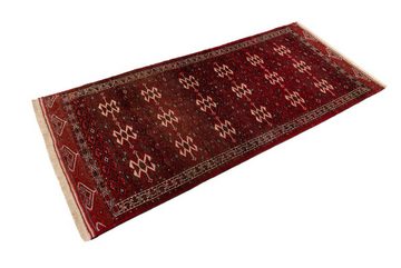 Orientteppich Belutsch 117x260 Handgeknüpfter Orientteppich / Perserteppich Läufer, Nain Trading, rechteckig, Höhe: 6 mm