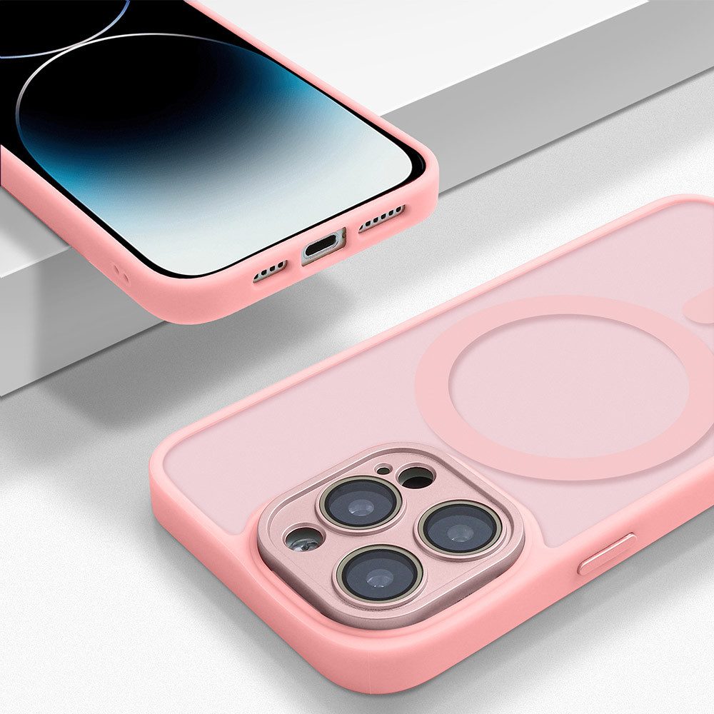 FITSU Handyhülle Schutzhülle für Apple iPhone Hülle MagSafe kompatible Handyhülle Case, Hülle für Apple iPhone 16 Pro Max, 16 Pro, 16, 15 Pro, 15, 14, 13 Case
