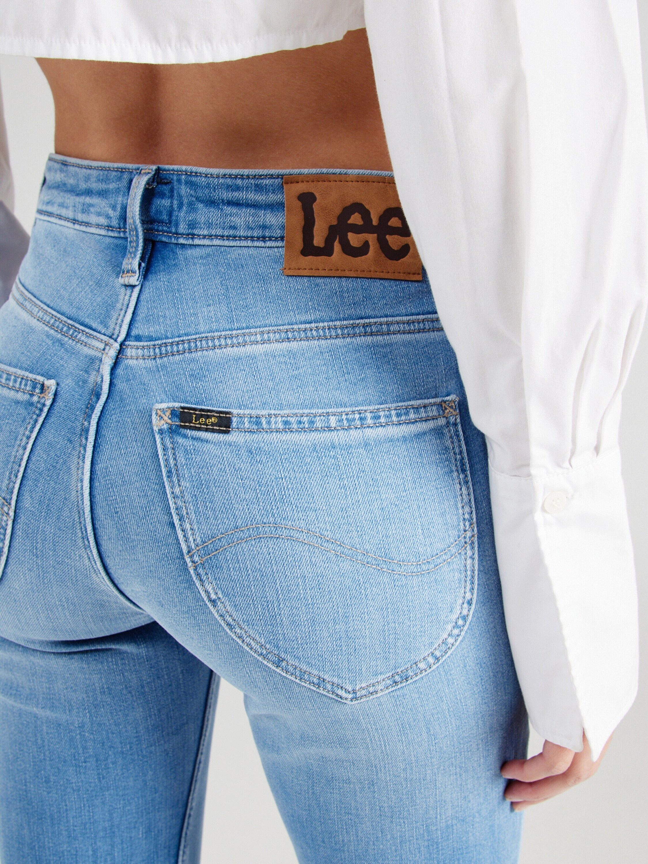 Lee® 7/8-Jeans Breese (1-tlg) Plain/ohne Details