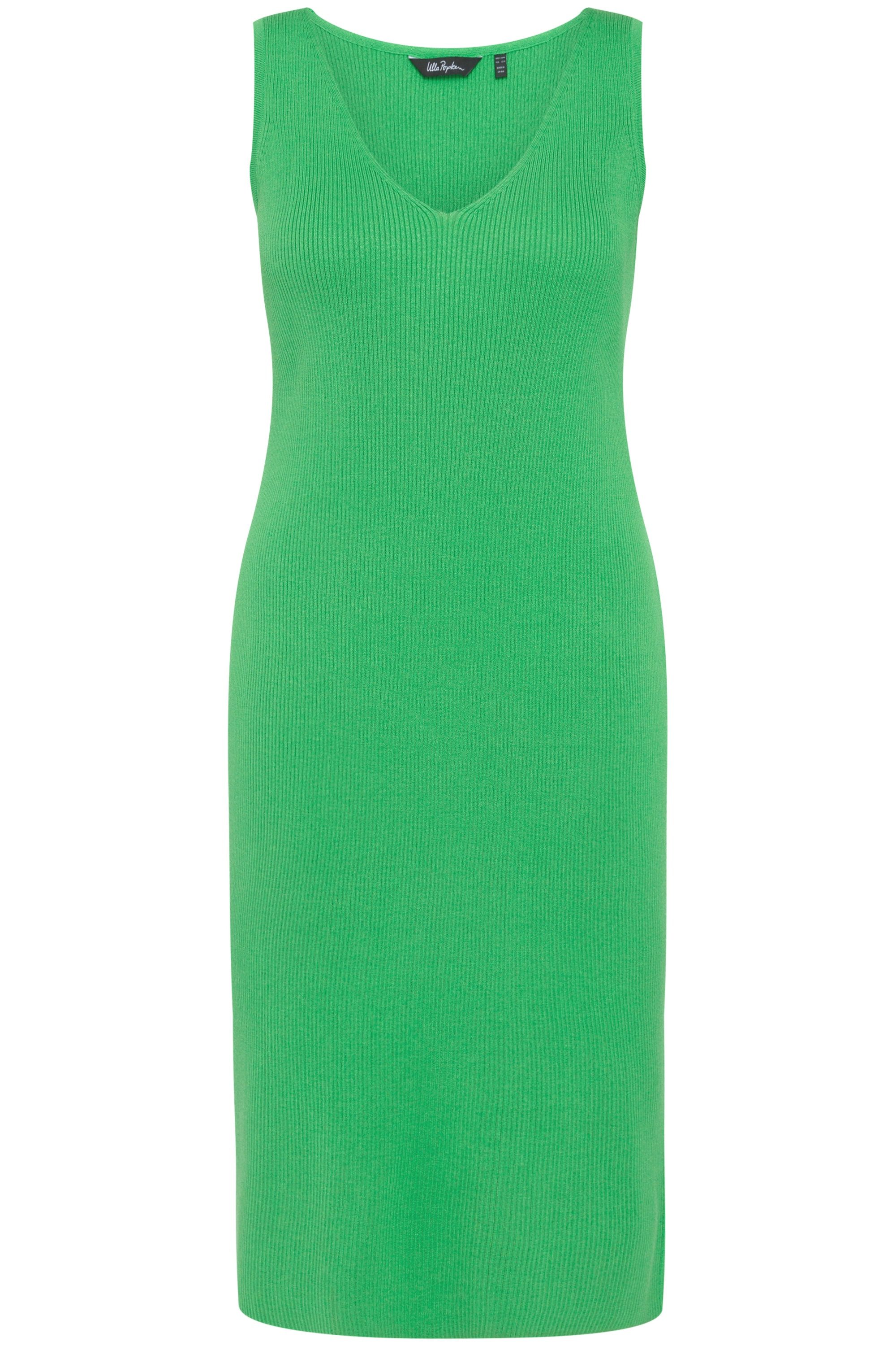 Ulla Popken Strickkleid Strickkleid Rippstrick Slim günstig online kaufen