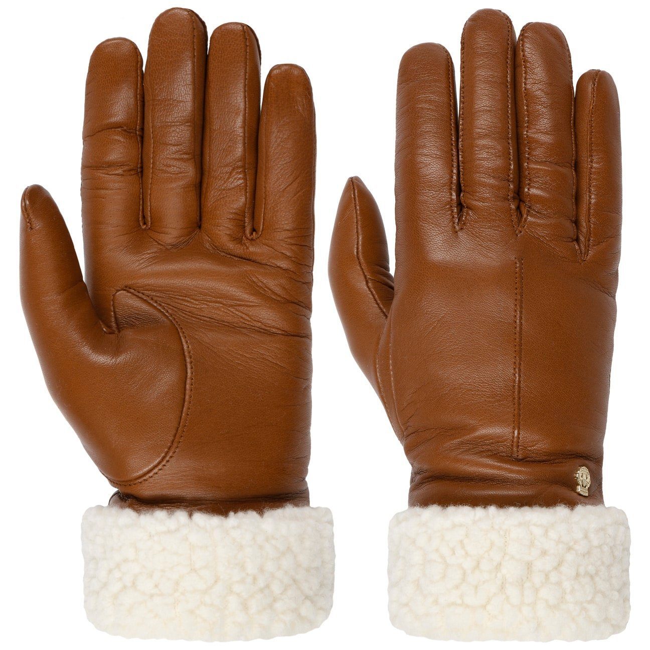 Roeckl Lederhandschuhe (1-St) Handschuhe mit Futter, Made in the EU günstig online kaufen