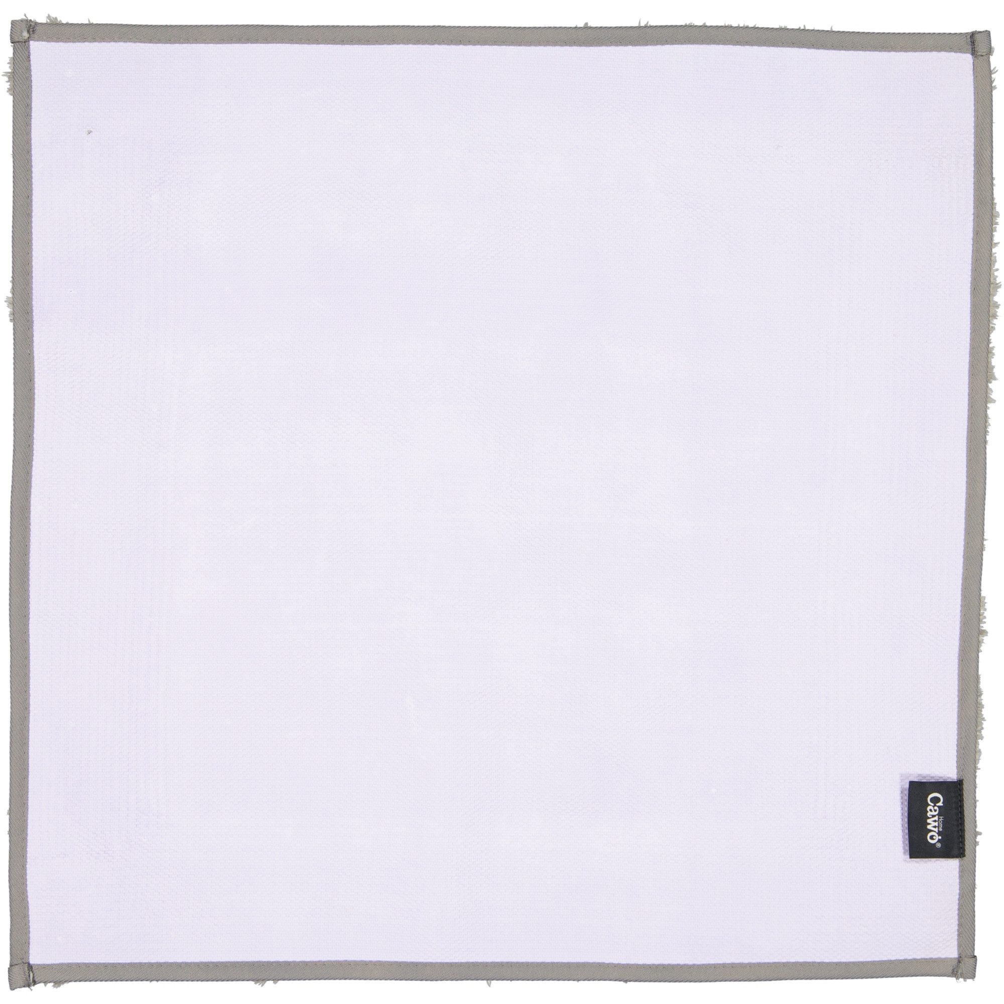 Cawö Home Badematte Luxury Home Two-Tone 590, 100% Polyester, Anti-Rutsch-Beschichtung