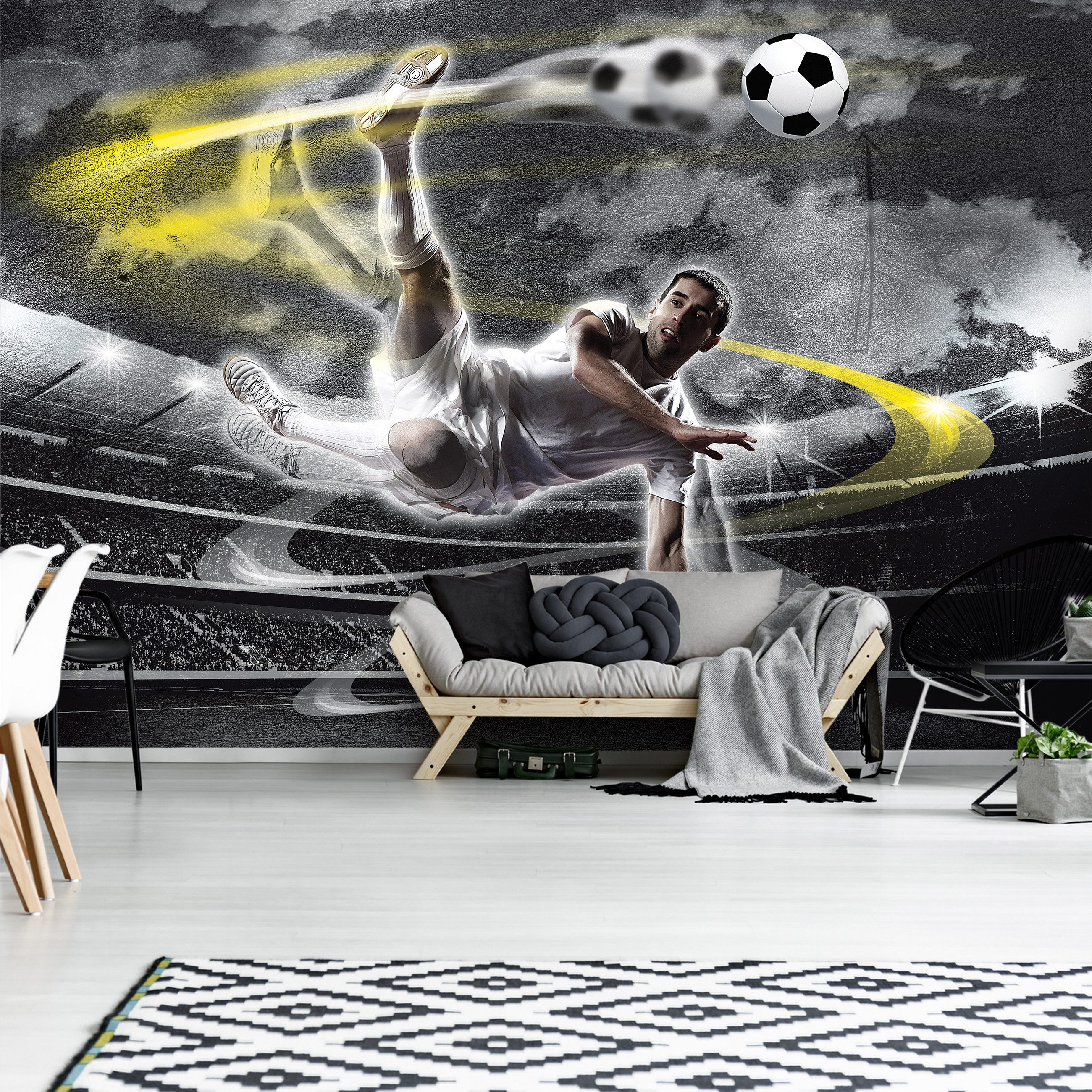 Wallarena Fototapete 254X184 cm - Papier Tapete Wohnzimmer Schlafzimmer, Gl günstig online kaufen