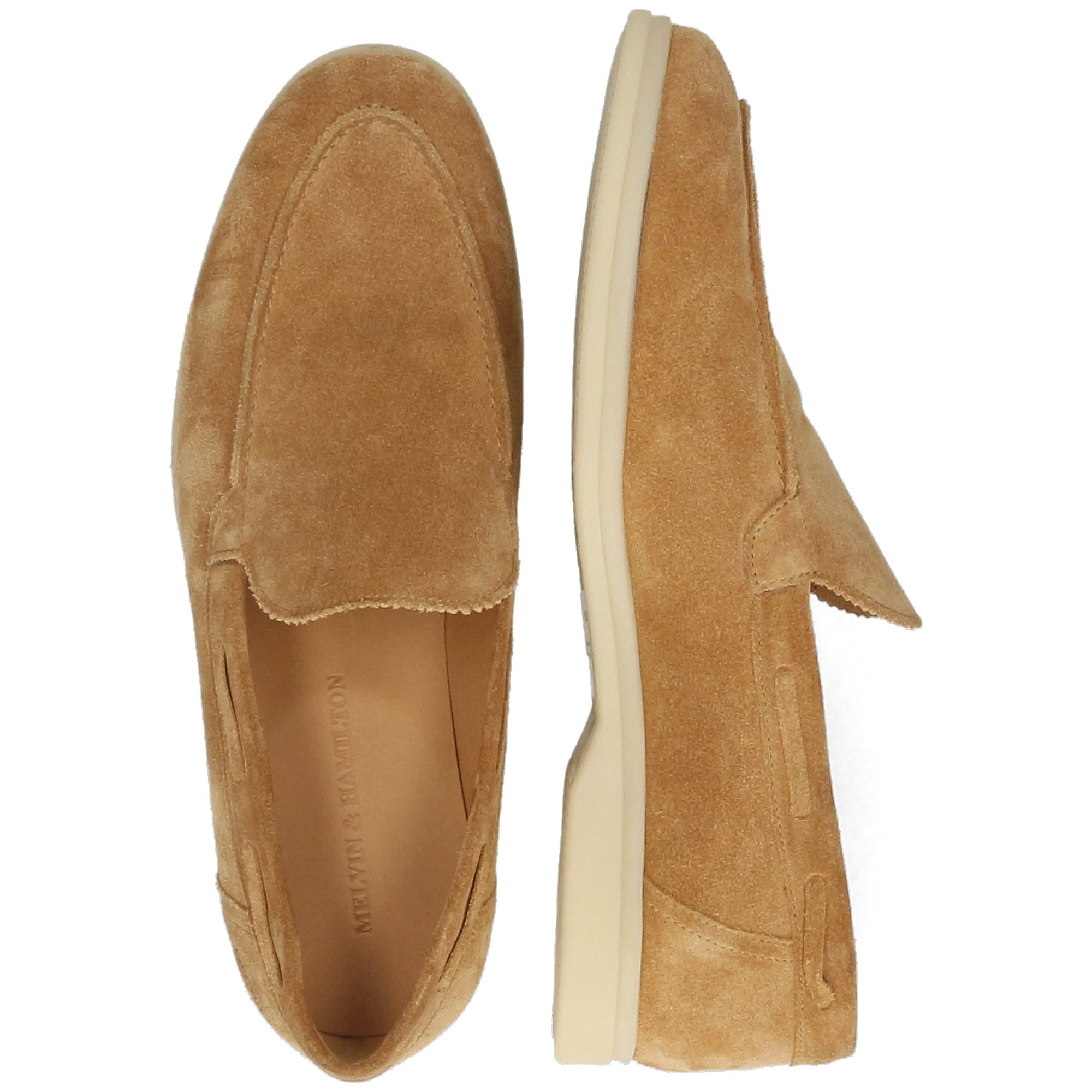 Melvin & Hamilton Jace 1 Leder-Loafers für Herren Loafer Flache Absätze, Echtes Leder