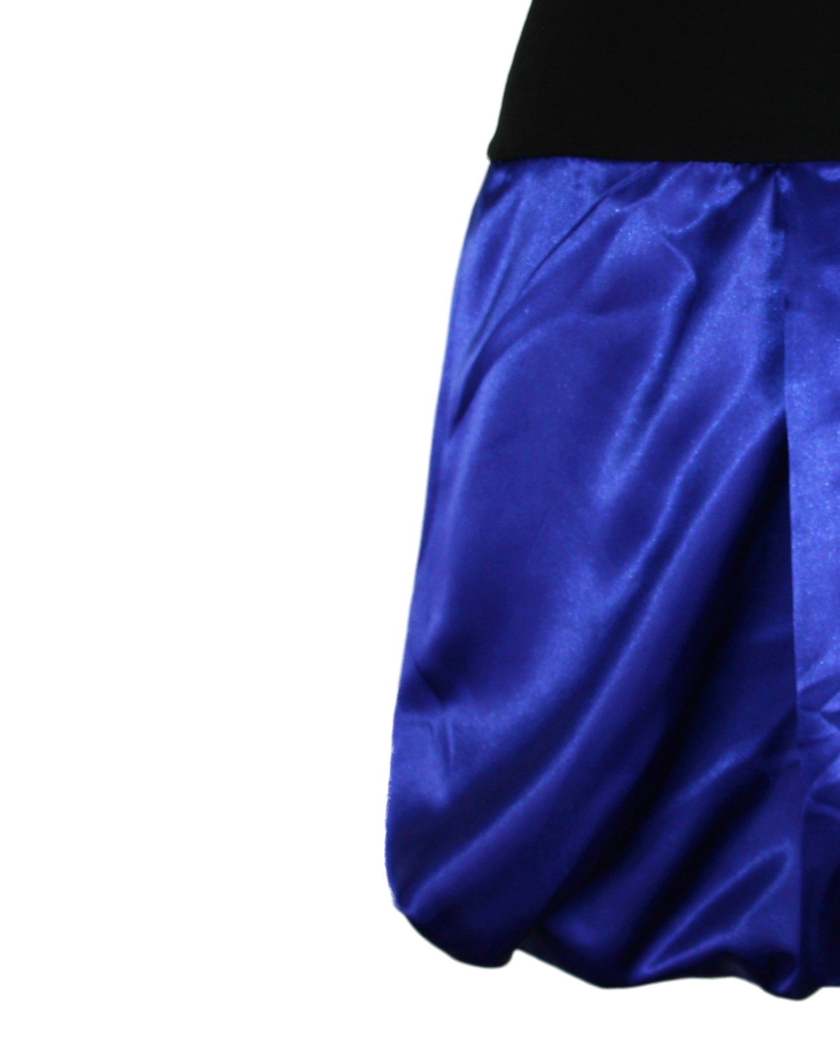 dunkle design Ballonrock Satin 51cm oder Mini 45cm Farbwahl elastischer Bun günstig online kaufen