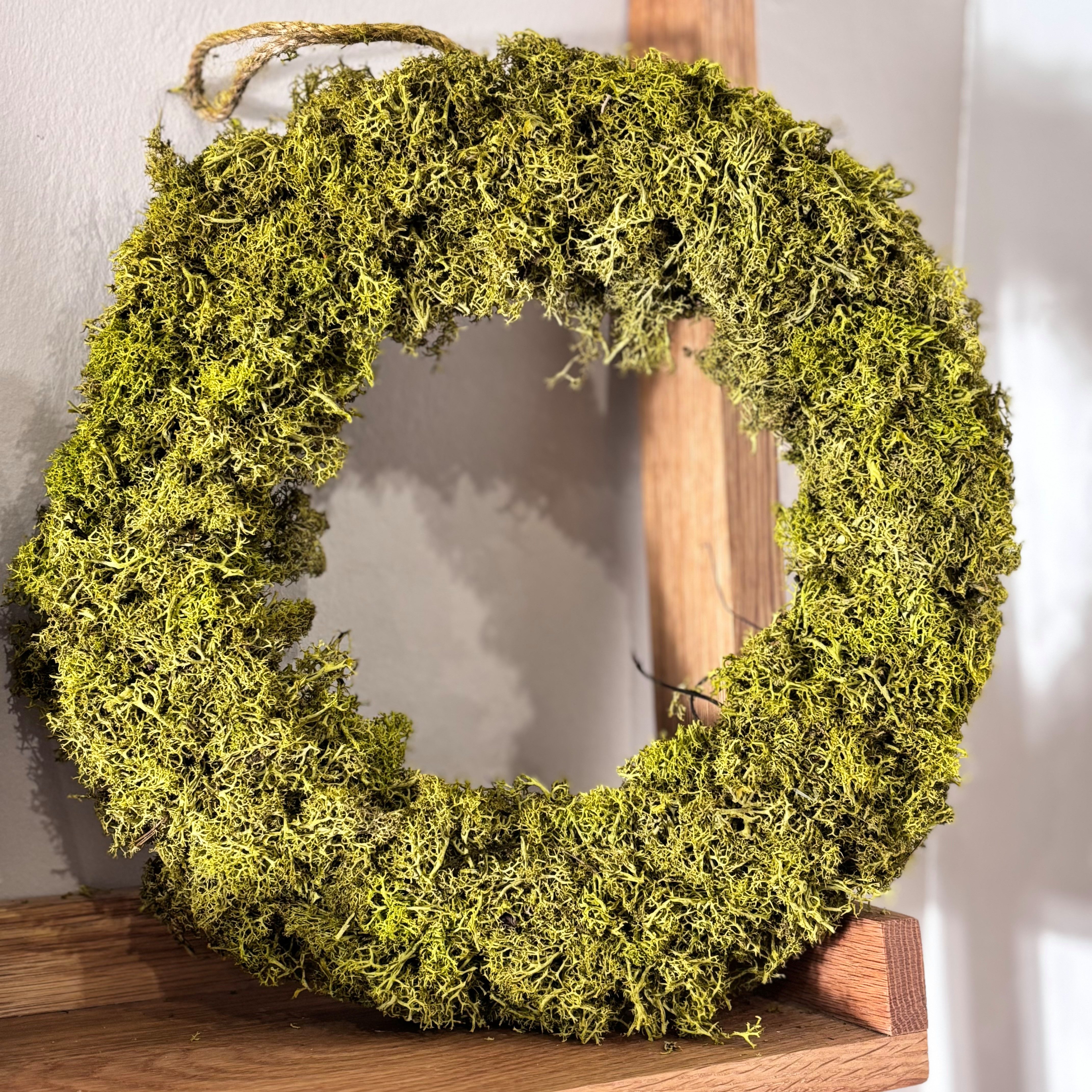 LYKKE & You Dekokranz Reindeer-Moos: Isländischer Reindeermooskranz