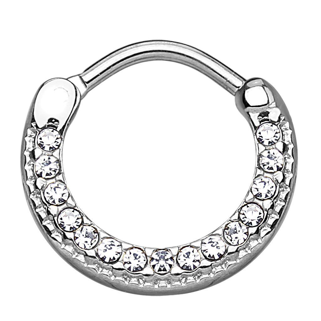 Taffstyle Nasenpiercing Piercing Septum Schild gebogen günstig online kaufen