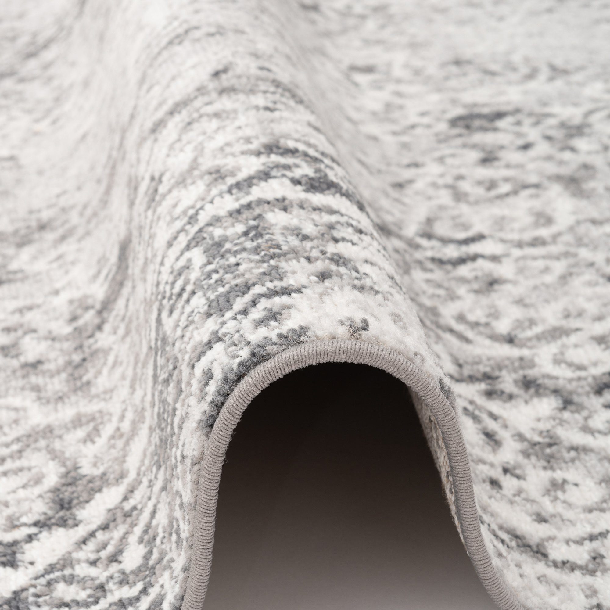 Orientteppich Designer Teppich Moderne Silbergrau Pergamon, Orient 5 Höhe: Rechteckig, mm Klassik, Vintage