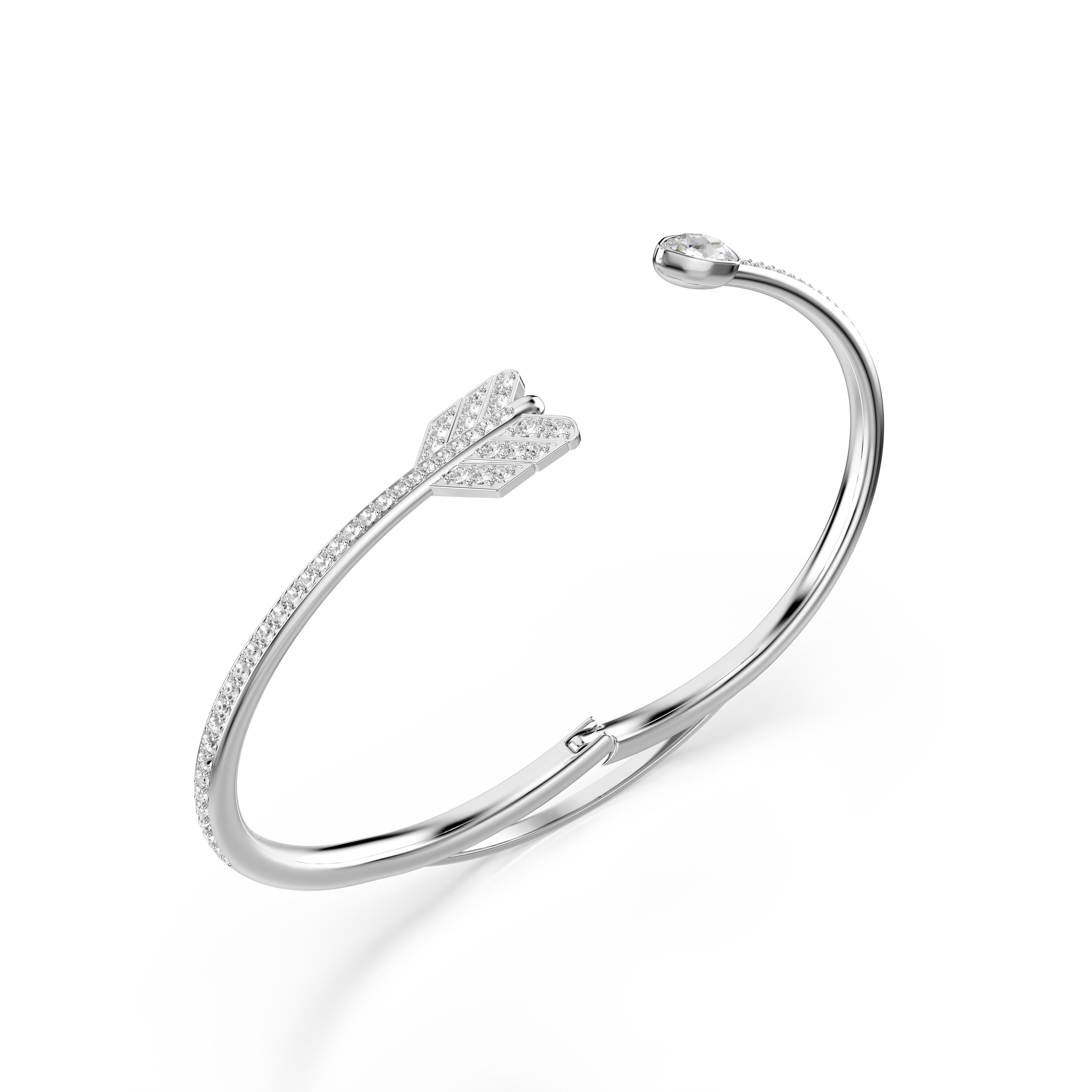 Swarovski Armspange Schmuck Geschenk Idyllia Armreif, mit Swarovski® Kristall – Bild 4 von 5