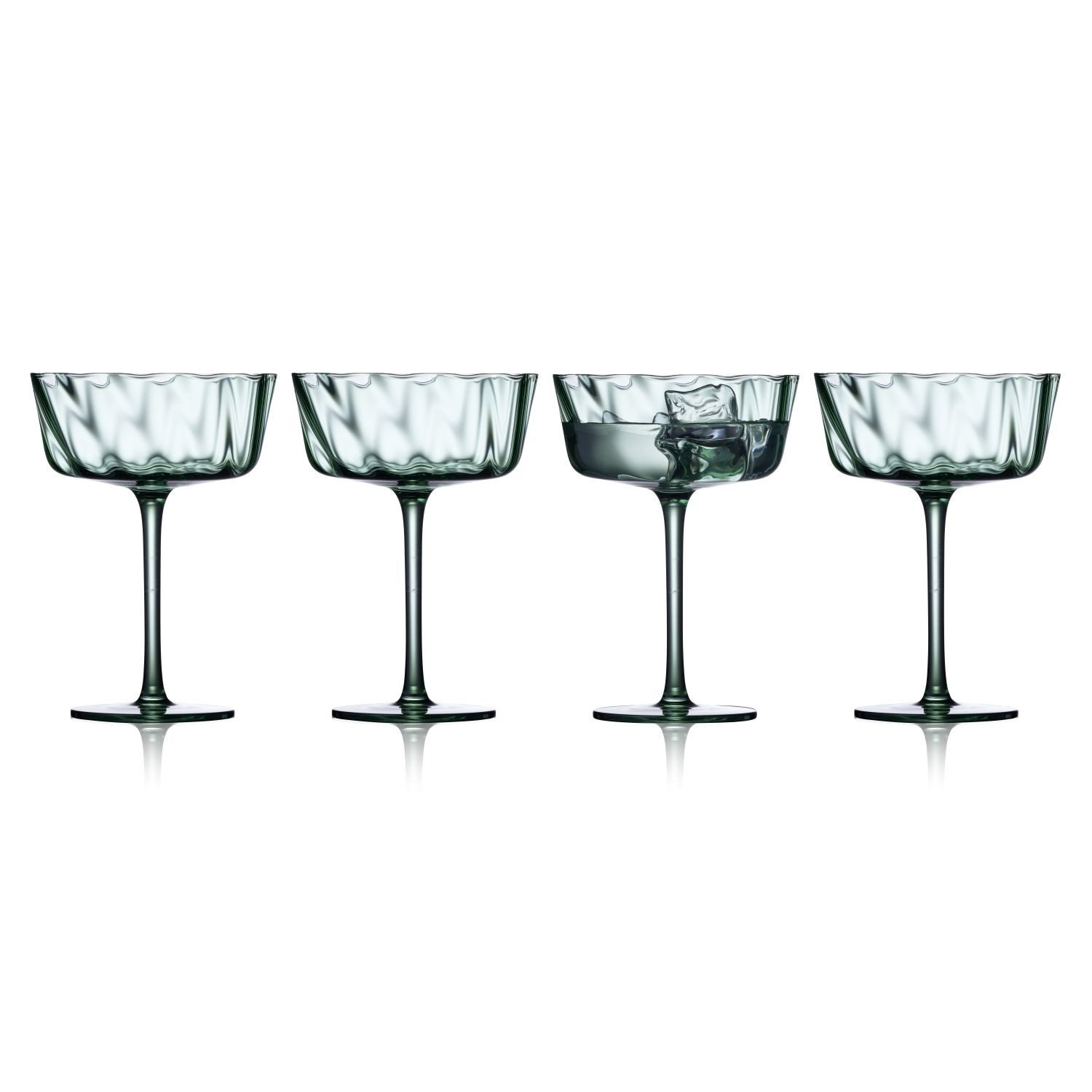 Champagnerglas Vienna Grün