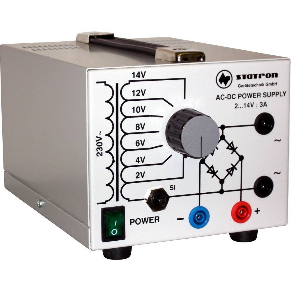 Statron Experimentier Stromversorgung Labor-Netzteil
