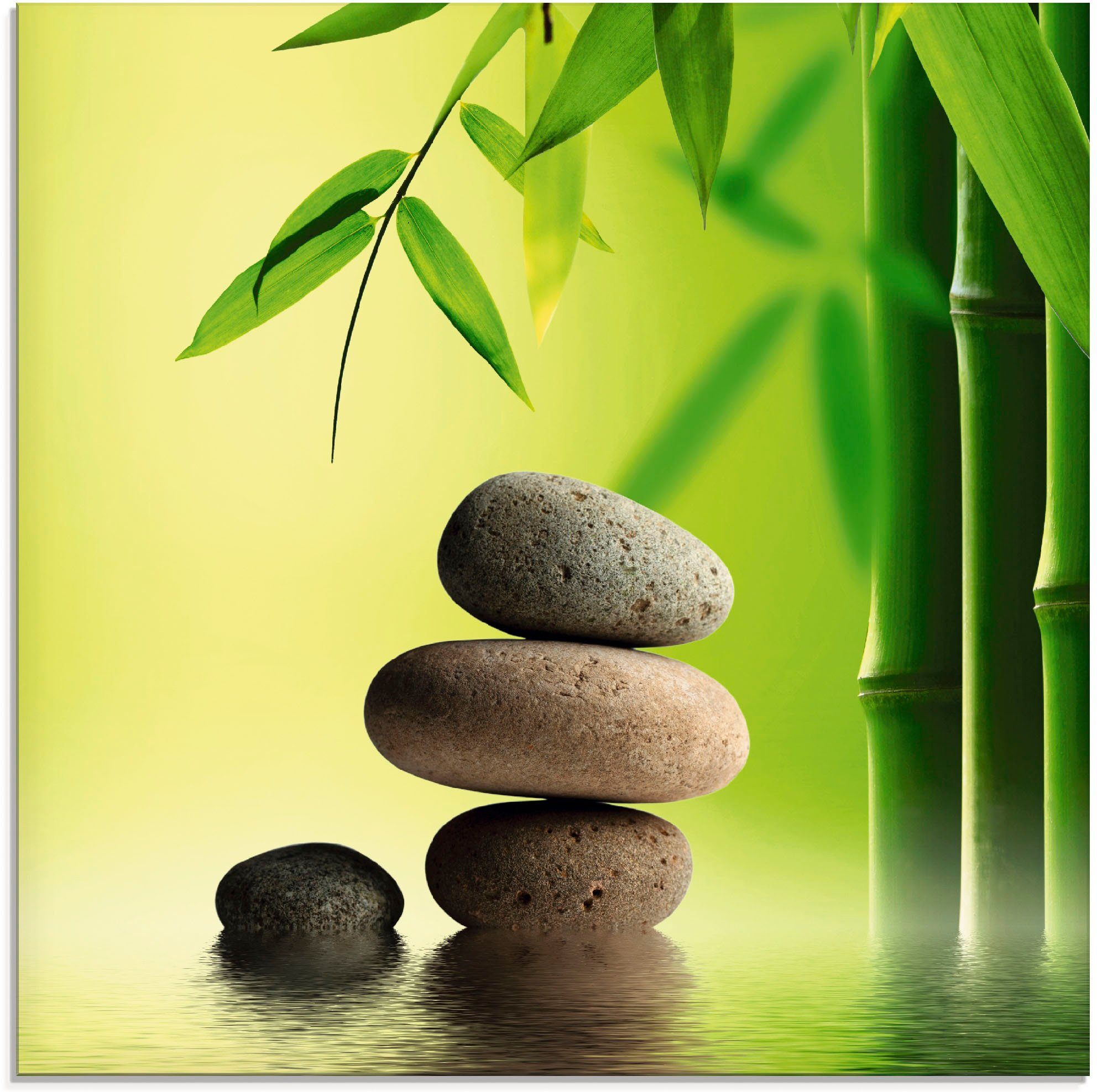 Artland Glasbild Spa Stillleben, Zen (1 St), in verschiedenen Größen