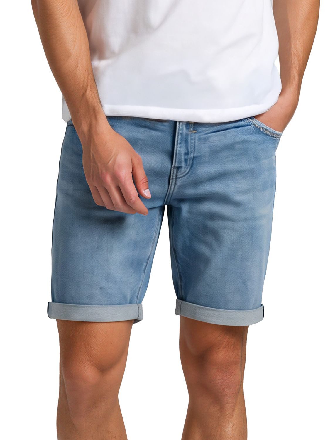 DENIMFY Jeansshorts Herren Shorts DFAri Regular Fit Bermudashorts mit Stretch