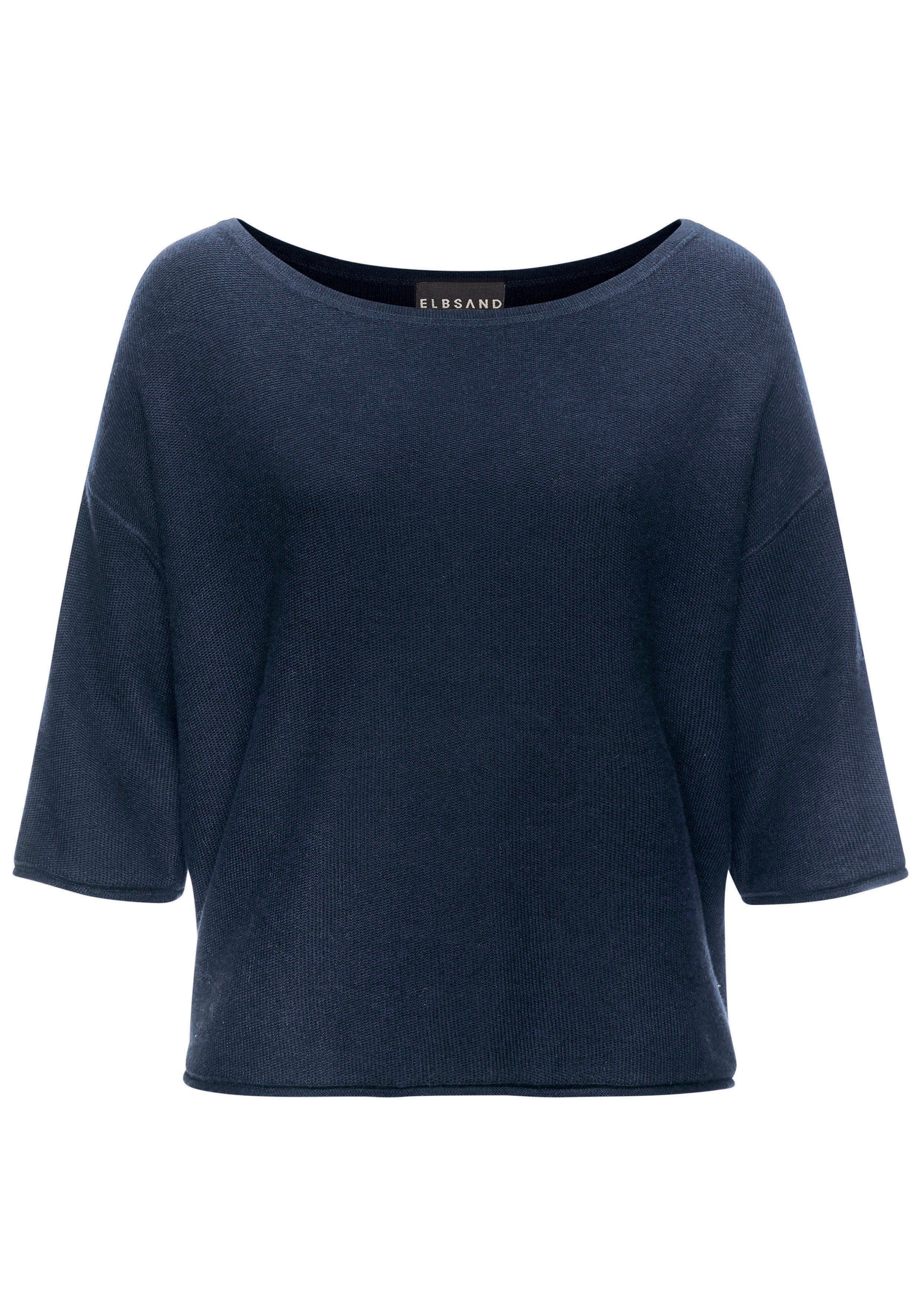 Elbsand 3/4-Arm-Shirt mit U-Boot Ausschnitt, Loungewear. € 59,99