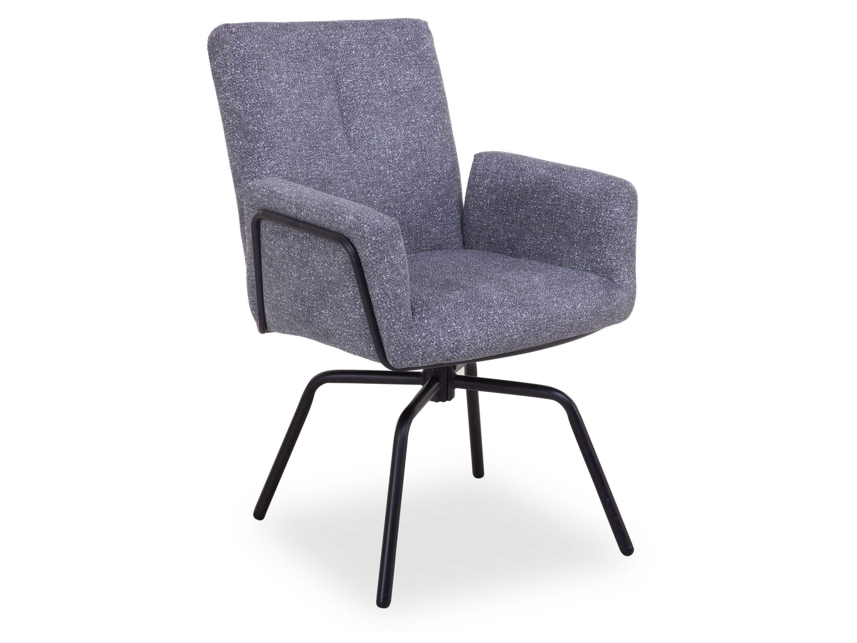 HARPER Armlehnstuhl Armlehnstuhl HARPER HUNTLY BHT 71x91x71 cm grau