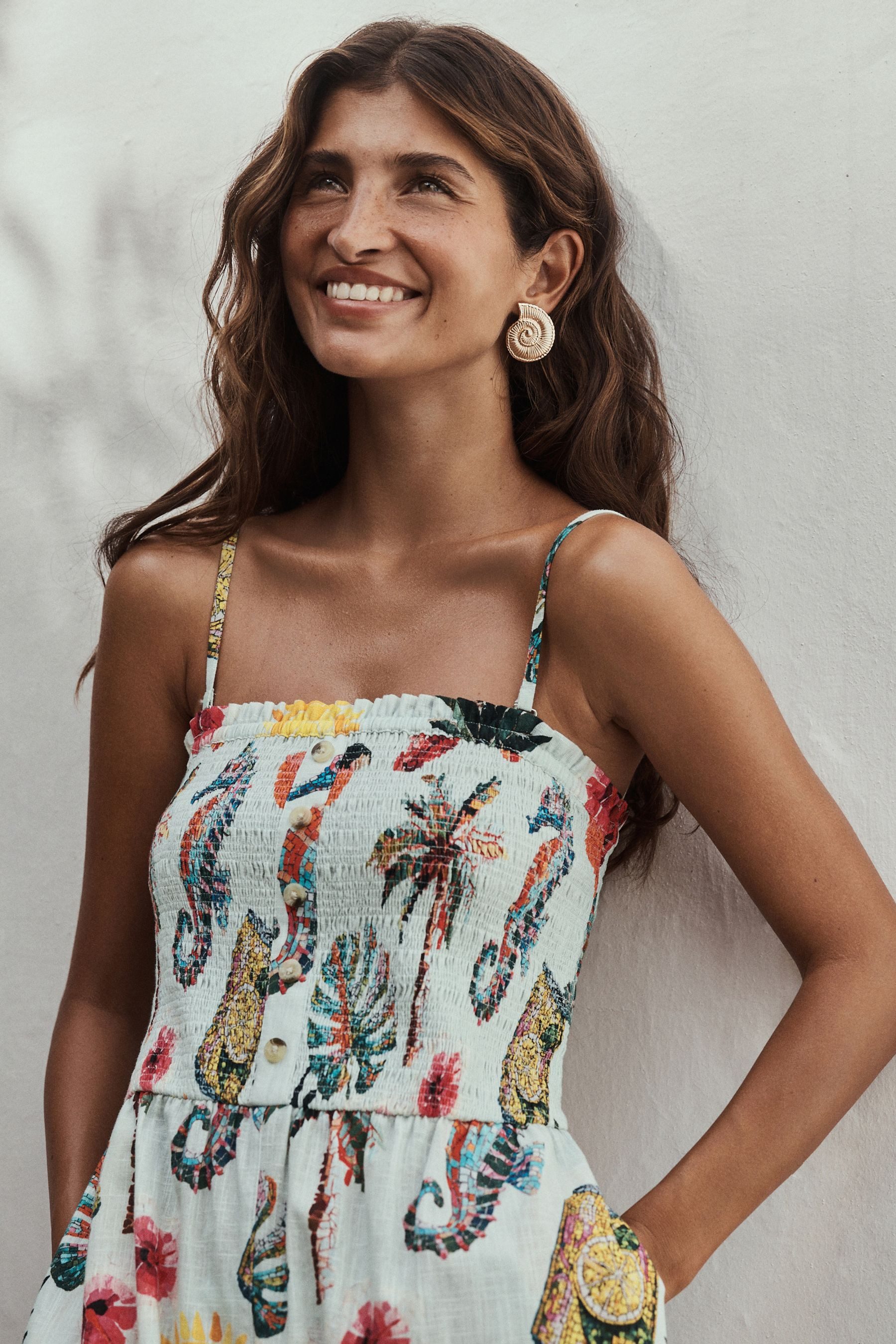 Next Jumpsuit Bandeau-Jumpsuit mit weitem Bein (1-tlg) – Bild 5 von 5