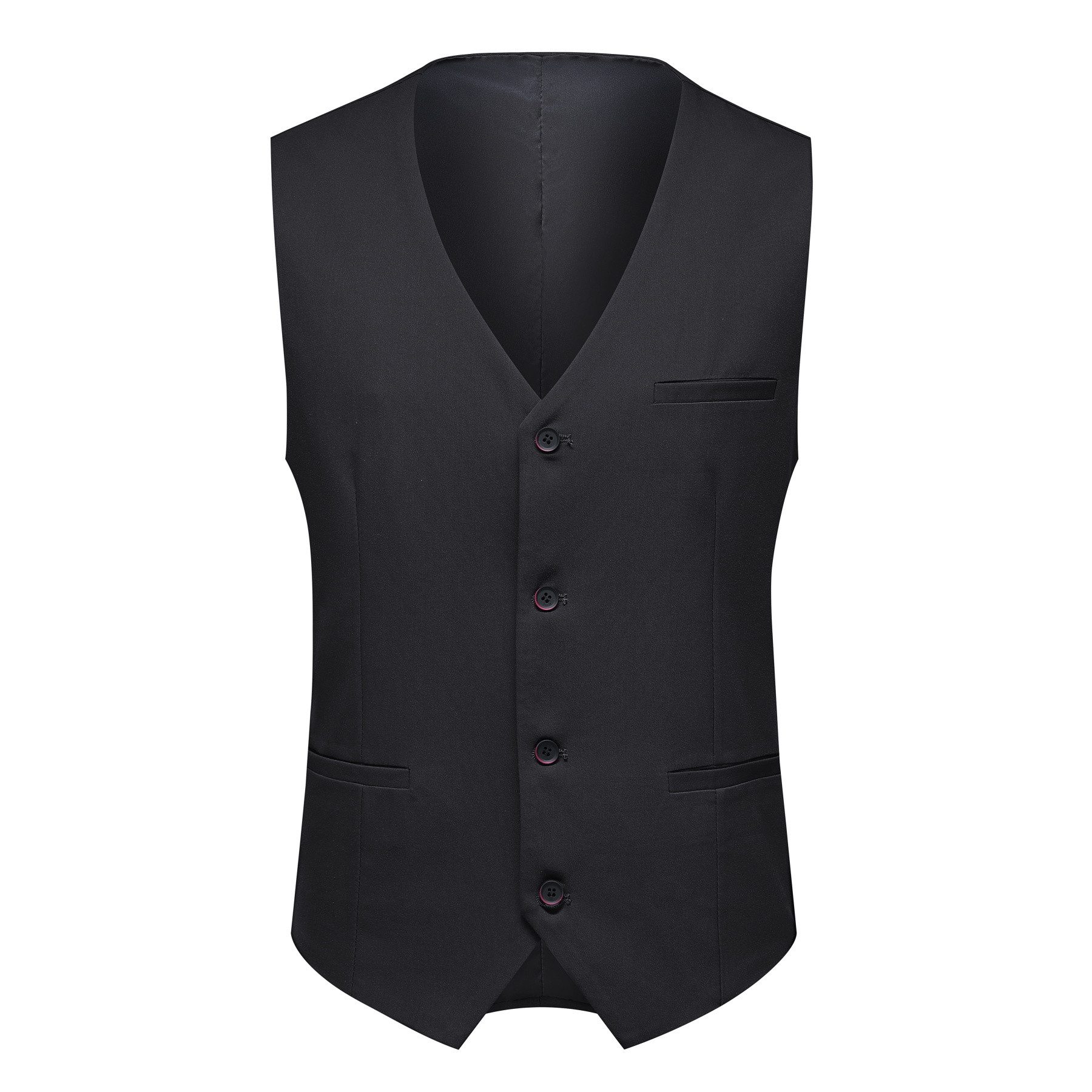 Allthemen Anzug (3 tlg) Herren Slim Fit Hochzeitsanzug komplett 3 teilig Businessoutfit