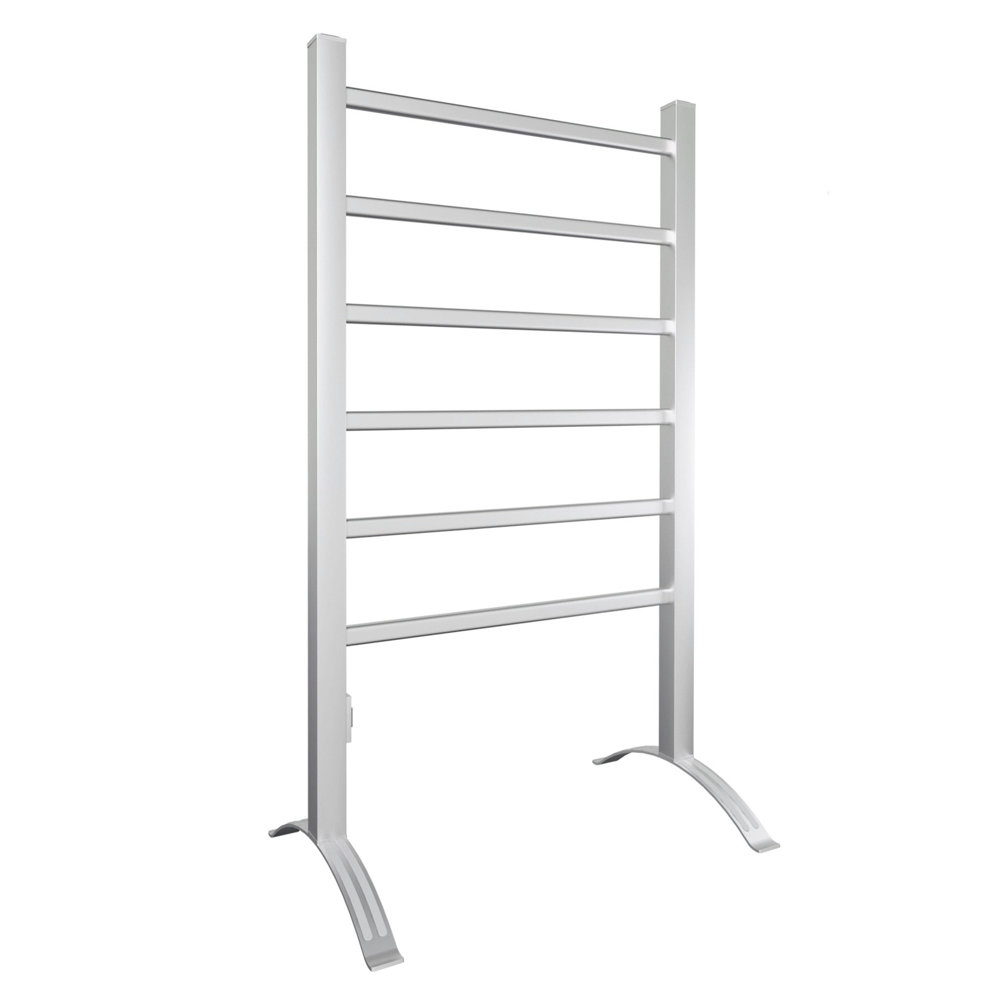 COSTWAY Heizkörper, 100W, mit 6 Stangen, freistehend & wandmontiert, 45℃-50℃