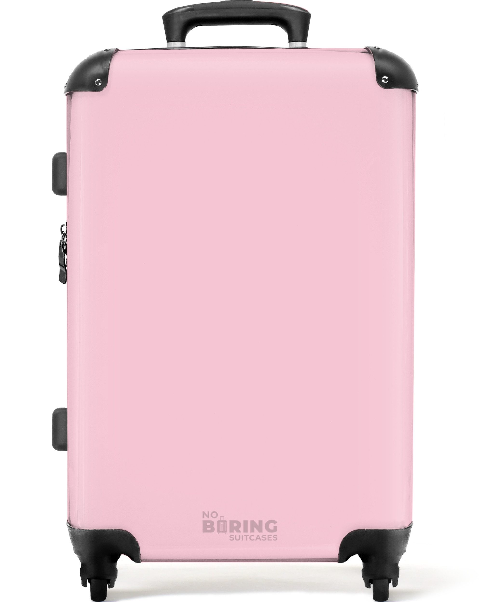 NoBoringSuitcases.com© Hartschalen-Trolley Pastellrosa 67 cm - günstig online kaufen