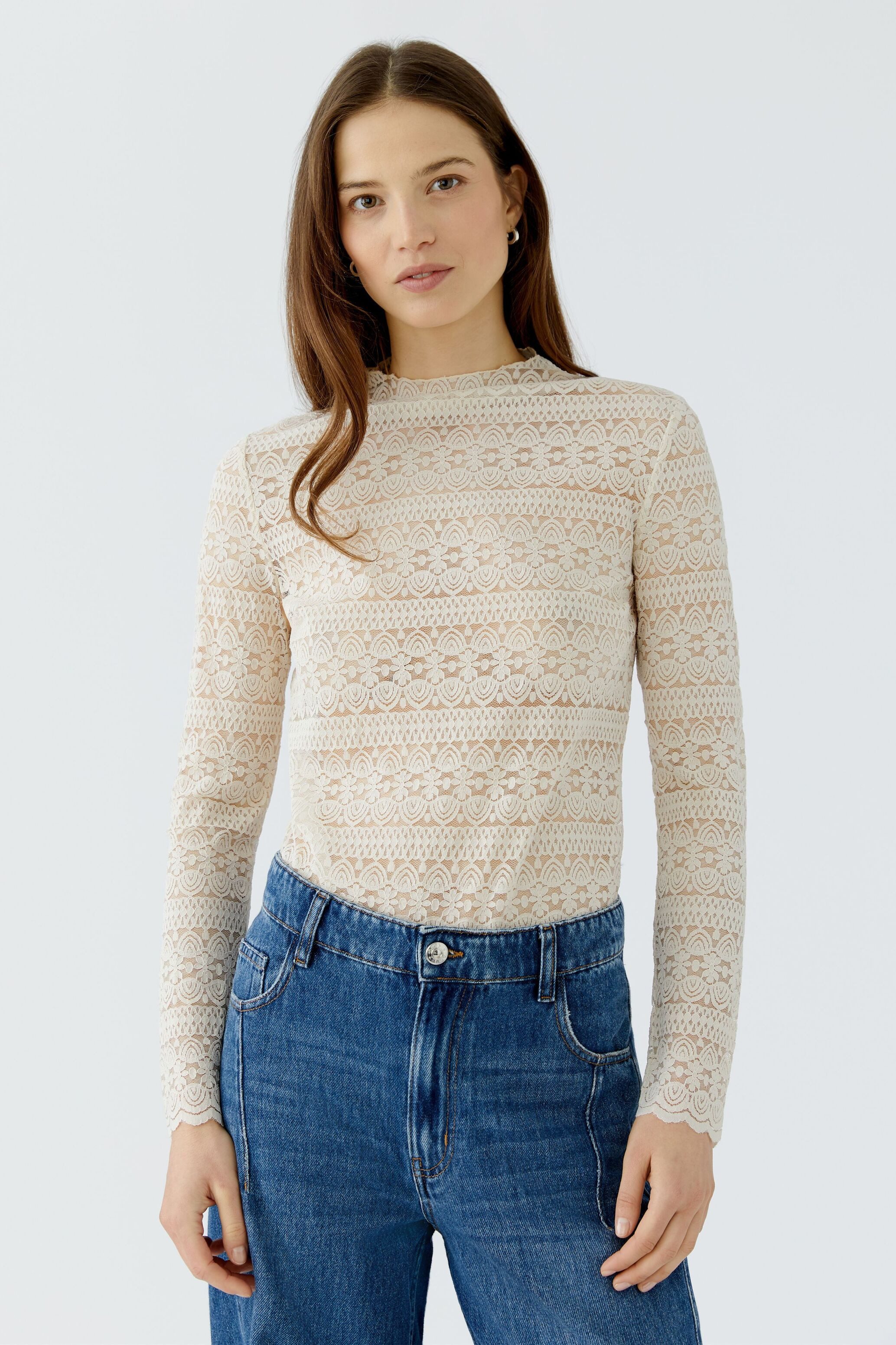 Oui Langarmshirt