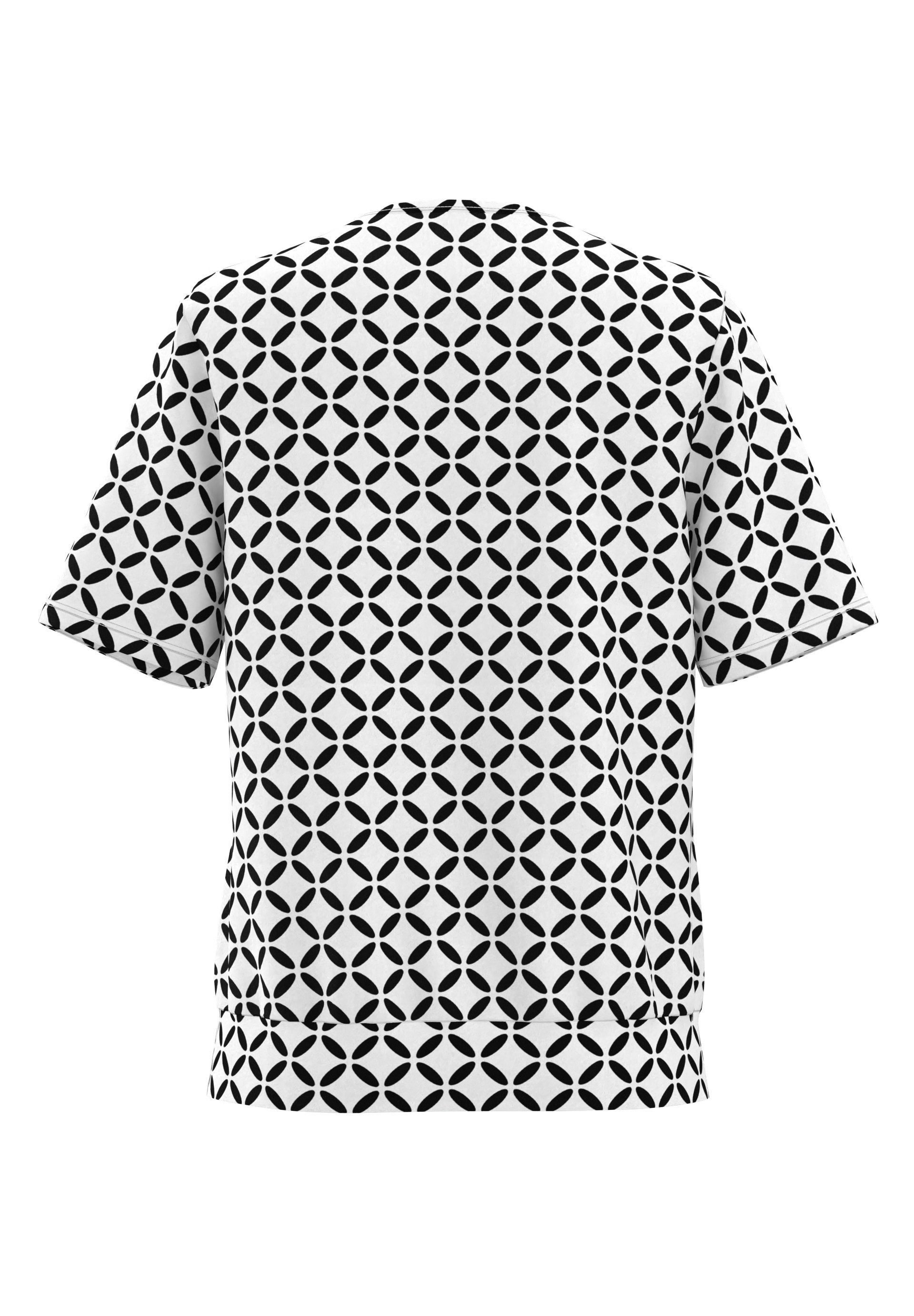FRANK WALDER Blusenshirt mit feiner Falte