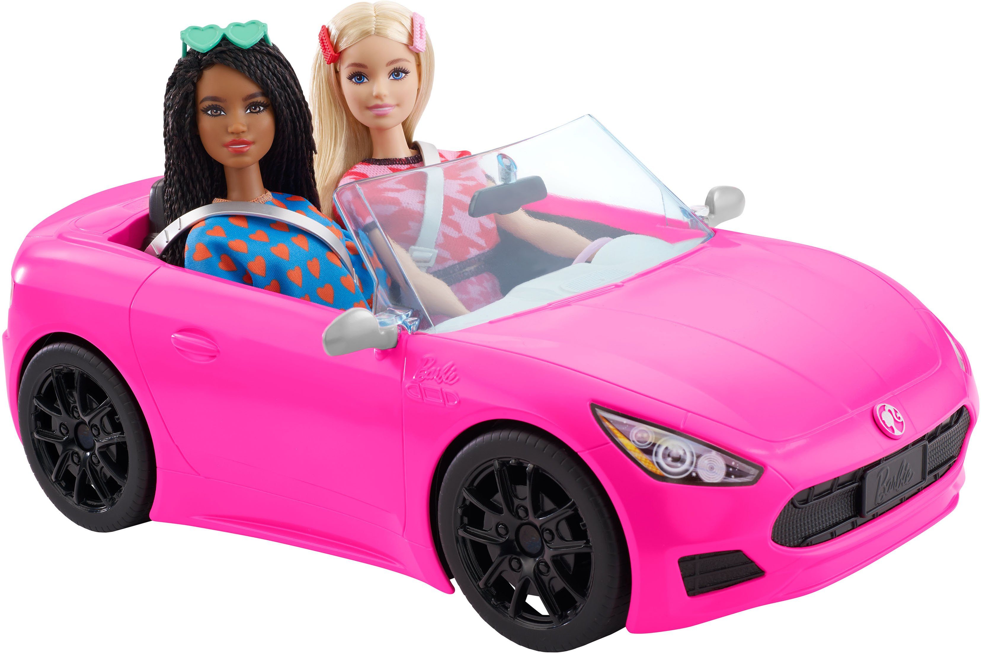 Barbie Puppen Fahrzeug Cabrio, pink