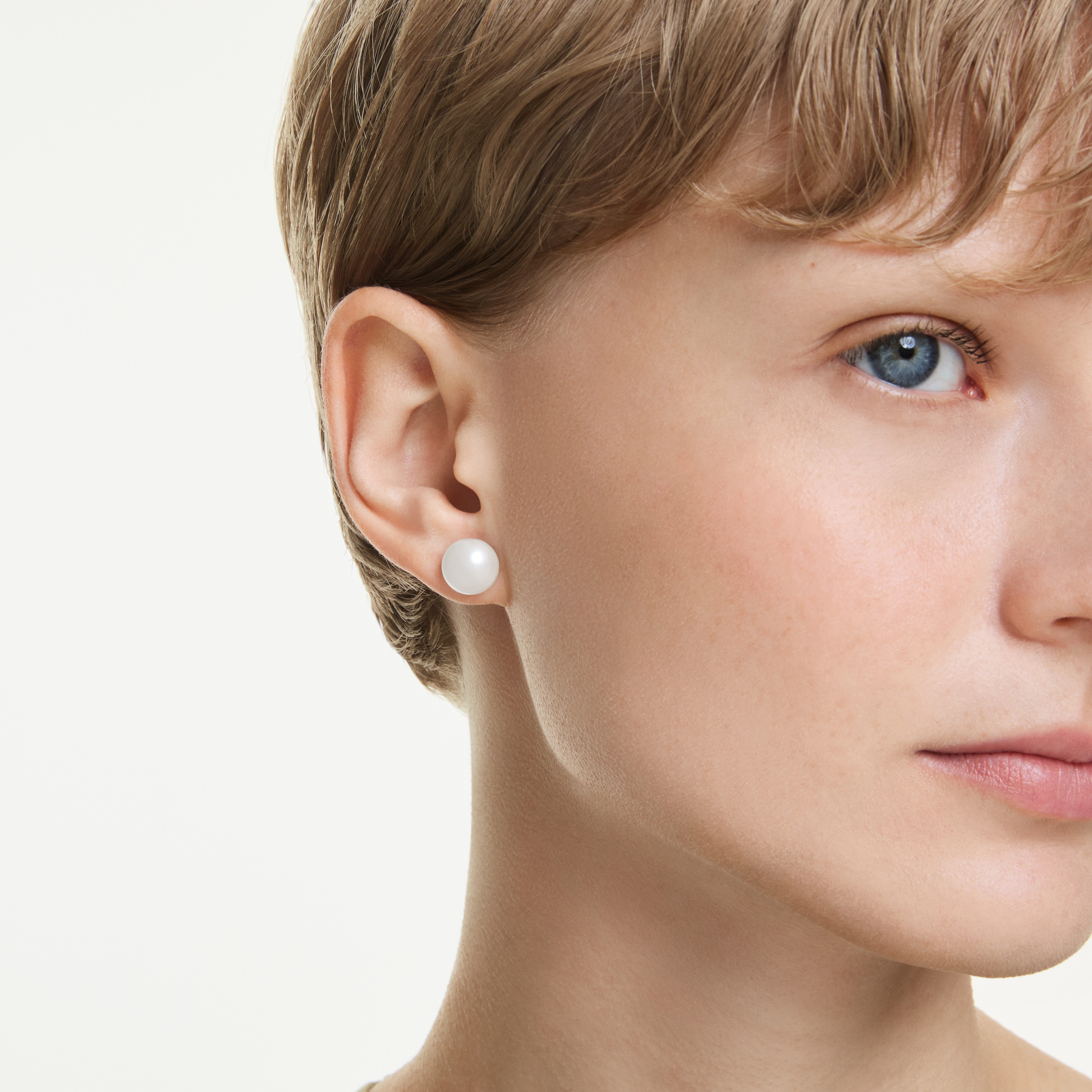 Swarovski Paar Ohrstecker Schmuck Geschenk Matrix Ohrringe, mit Swarovski® Perle – Bild 5 von 5