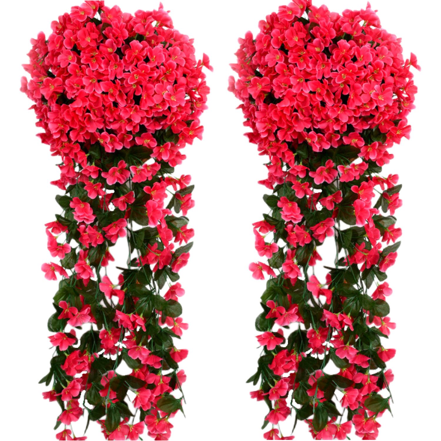 Kunstblumenstrauß Künstlich Hängende Blumen, Kunstblumen Veilchen günstig online kaufen