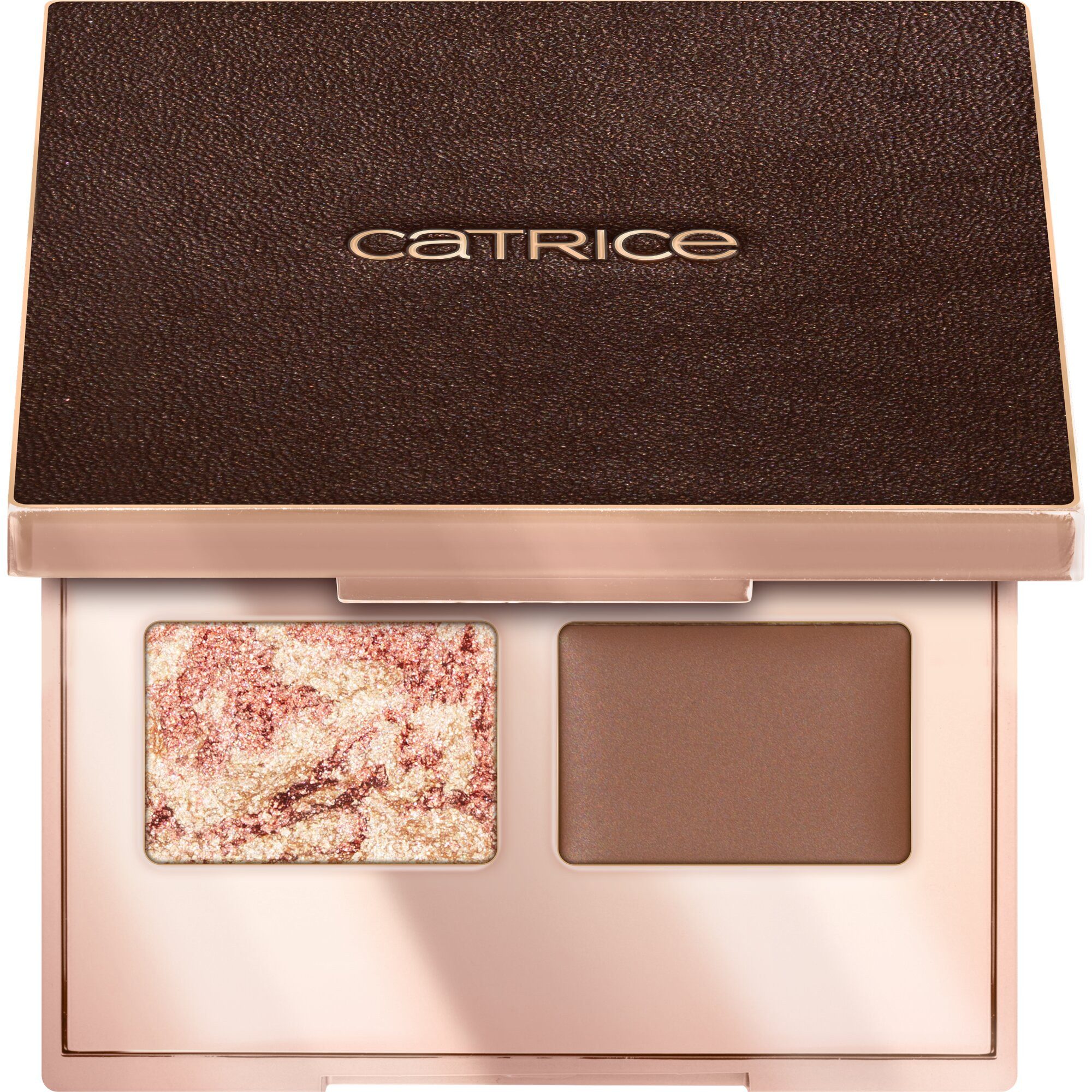 Catrice Lidschatten-Palette ESPRESSO YOURSELF Eyeshadow Quattro, 4 Farben, 3 Texturen, hohe Deckkraft