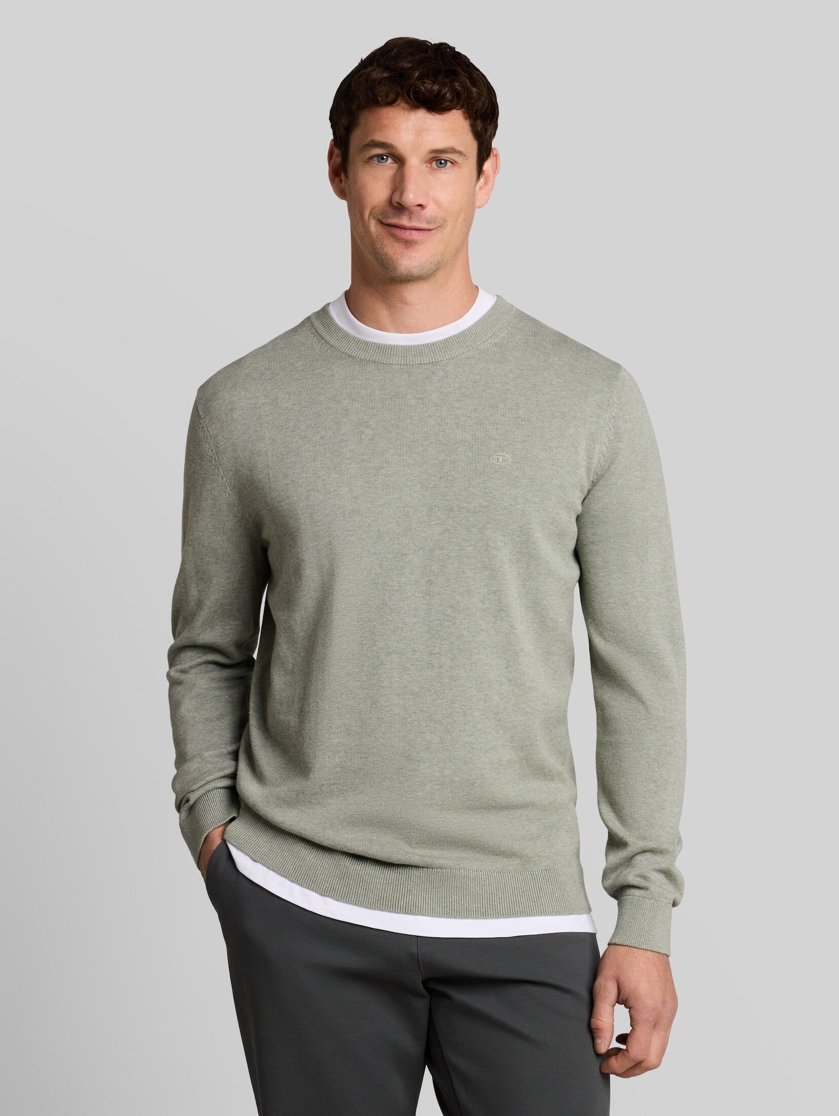 TOM TAILOR Strickpullover Pullover & Strickjacken Basic Strickpullover aus Baumwolle