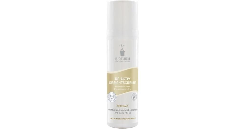 BIOTURM Tagescreme Nr.44 - Re-Aktiv Gesichtscreme 75ml mehr
