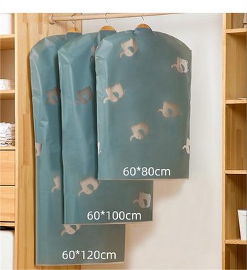 Rouemi Kleidersack Aufbewahrungsbeutel,Kleiderhülle wasserdichte Staubschutzhülle Anzüge (9 Stück) 60×80cm, 60×100cm, 60×120cm