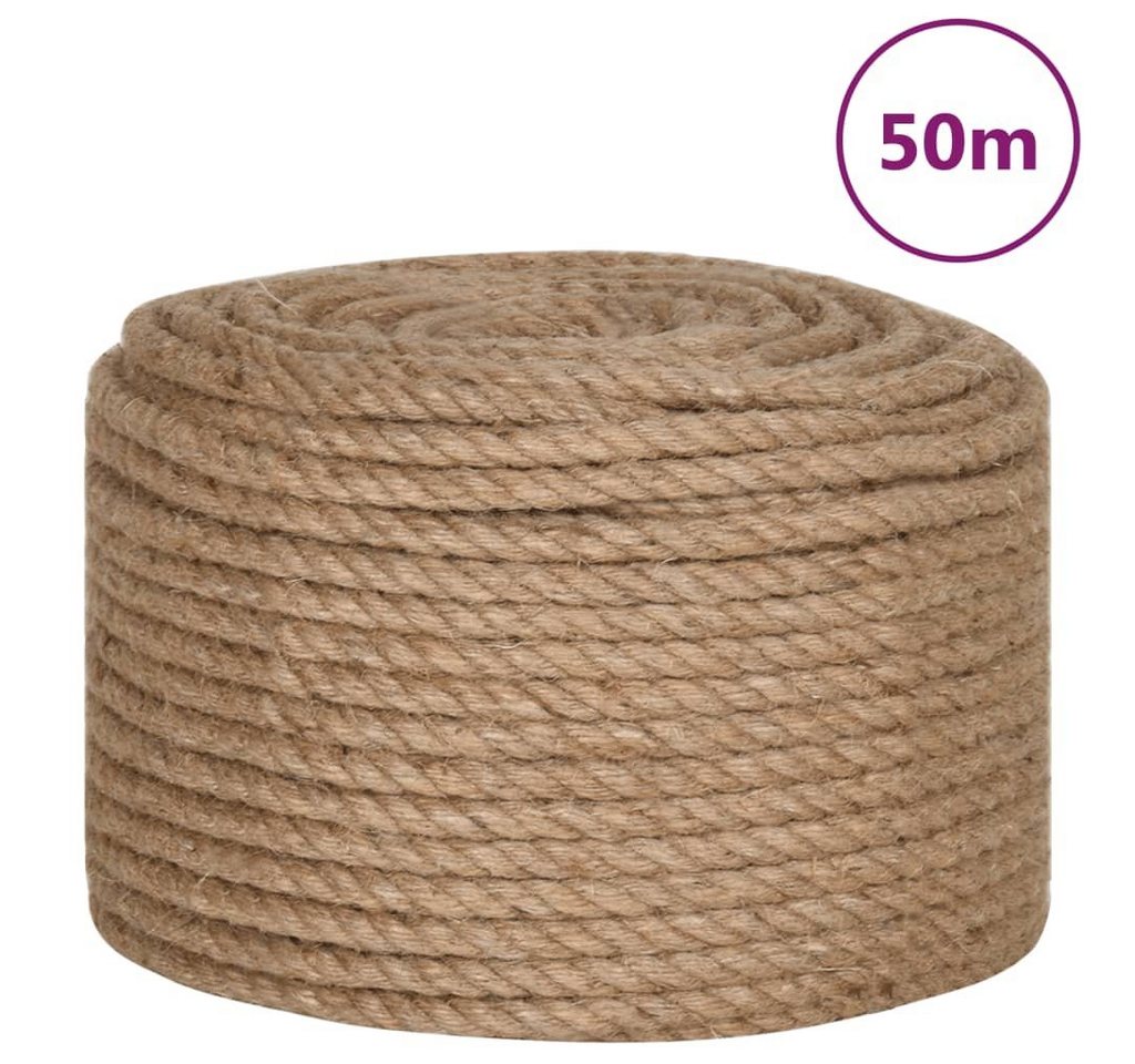 Thumbnail - vidaXL Juteseil 50 m Länge 14 mm Stärke Seil (1-tlg)