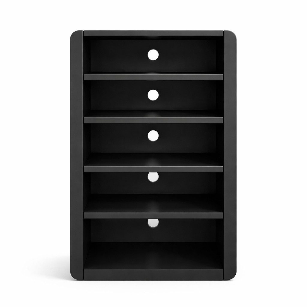 Schnepel TV-Regal Schnepel HiFi-Möbel ELF-H60, 1-tlg., 6 Ablagen, 4 verstellbare Fachböden, verschiedene Farbvarianten