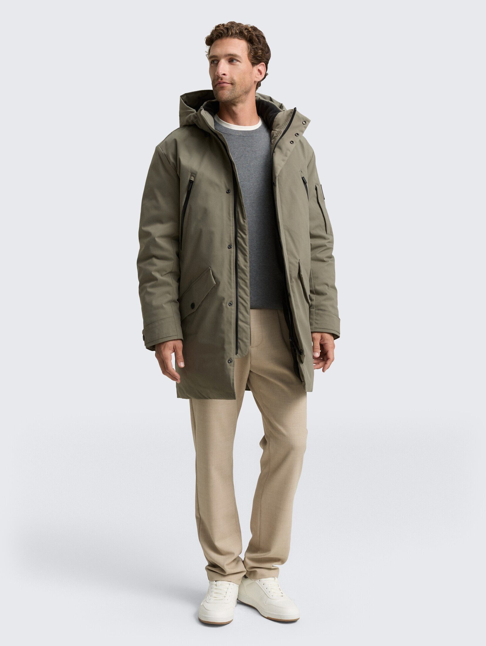 TOM TAILOR Wintermantel Jacken TT.PRO.TECH Parka mit abnehmbarer Kapuze