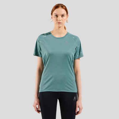 Odlo Laufshirt Essential T-Shirt mit Print funktionelles und nachhaltiges Trainingsshirt