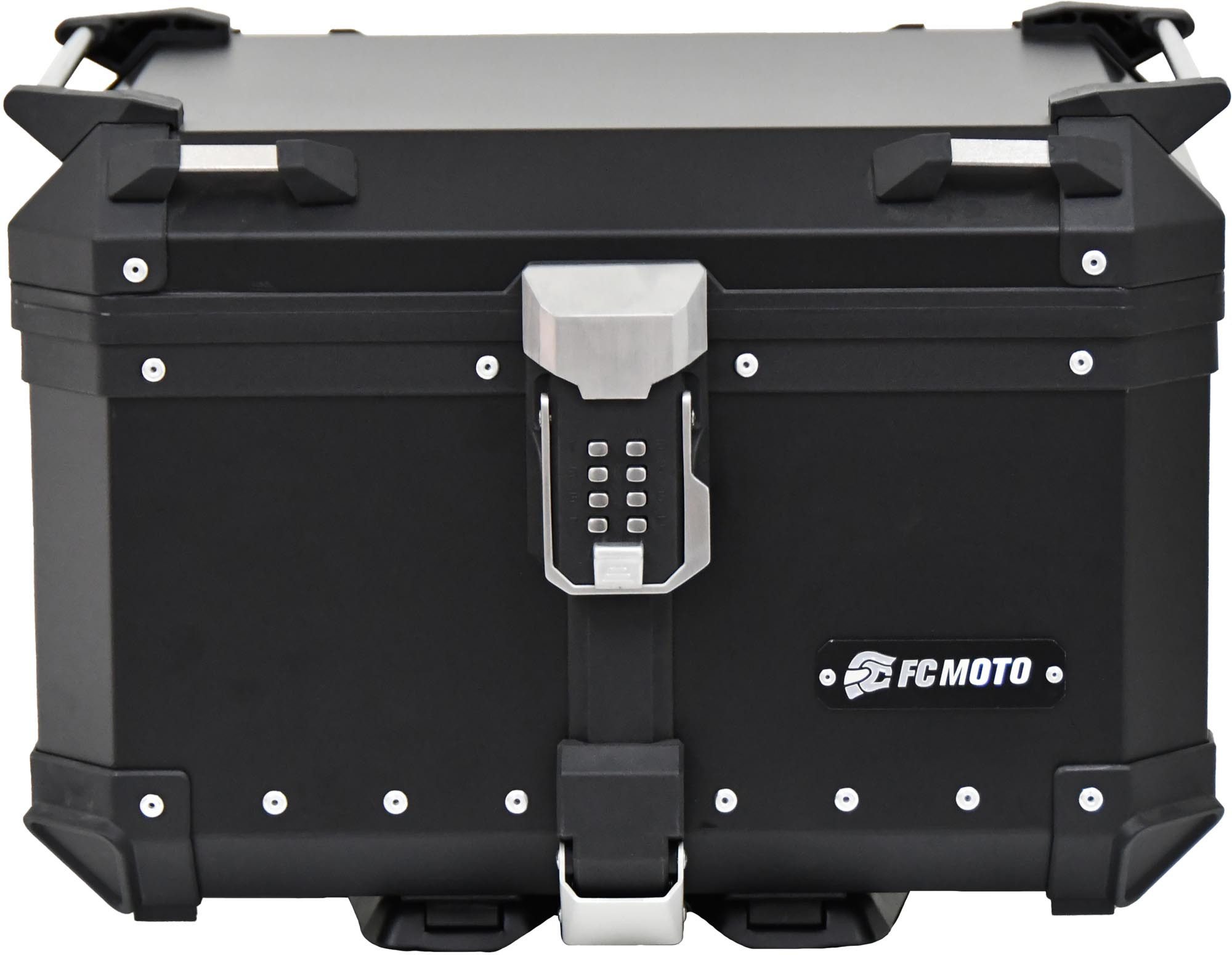FC-Moto Handgepäck-Topcase Terreno X Keyless Alu Topcase, Hartschalenkonstruktion,wasserdicht